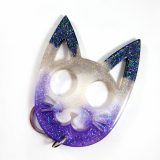 Custom Kitty Cat Safety Keychain