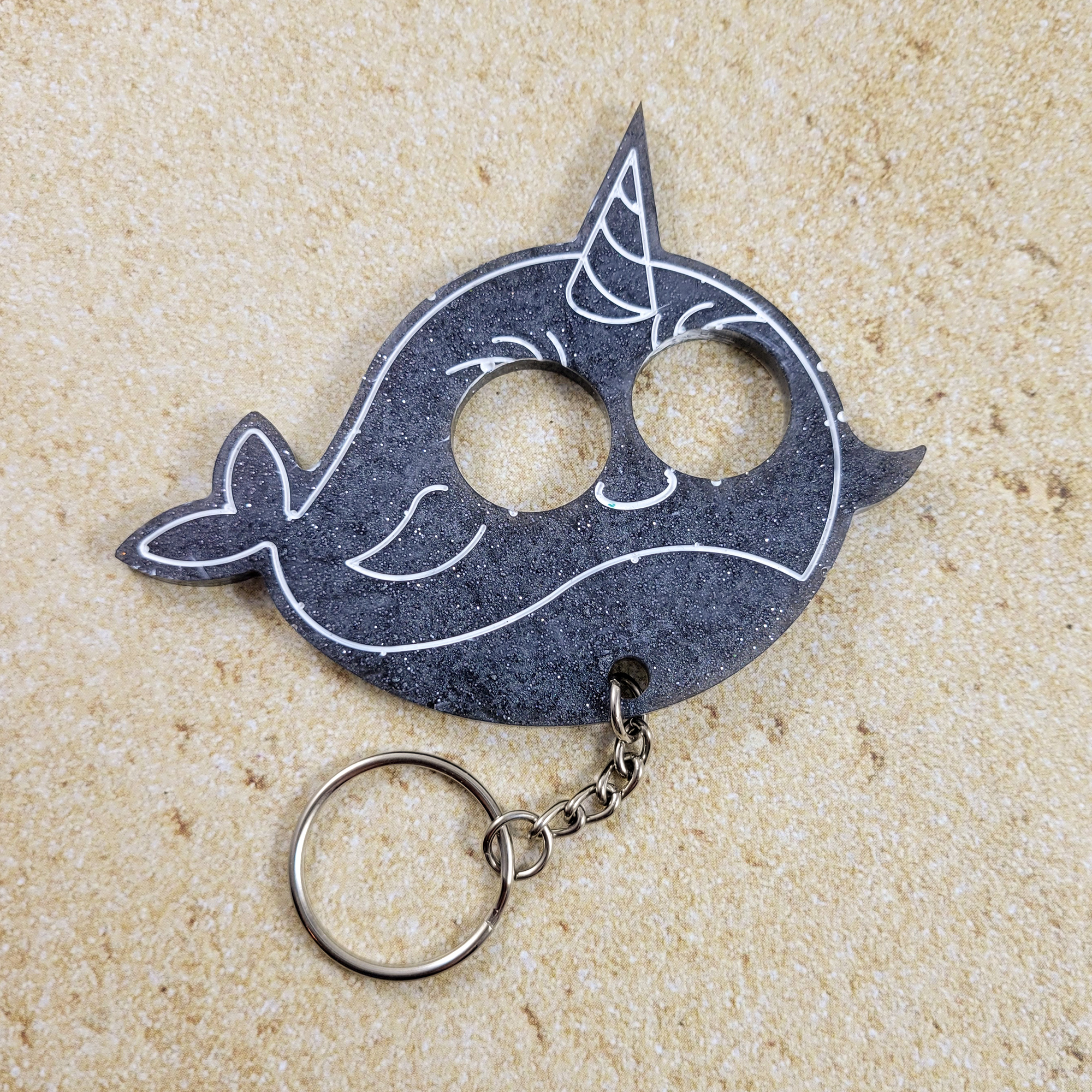 Narwhal Safety Keychain by Wilde Designs