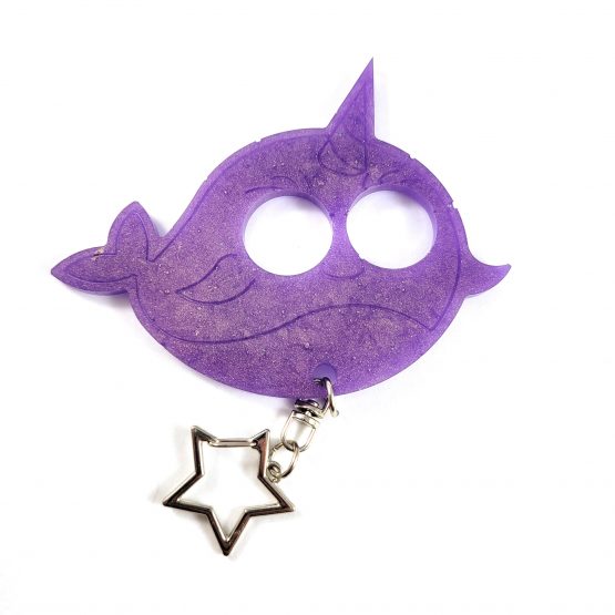 Narwhal Safety Keychain by Wilde Designs