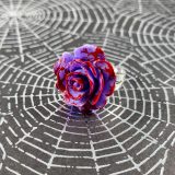 Paint Them Red Kawaii Rose Ring in Purple by Wilde Designs