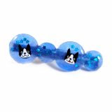 Boston Puppies Blue Hair Clip by Wilde Designs