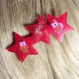 Winter Polar Bear Star Hair Clip by Wilde Designs