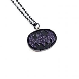 Dark as Knight Bat Necklace by Wilde Designs