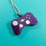 Level Up Game Controller Necklace by Wilde Designs