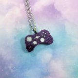 Level Up Game Controller Necklace by Wilde Designs