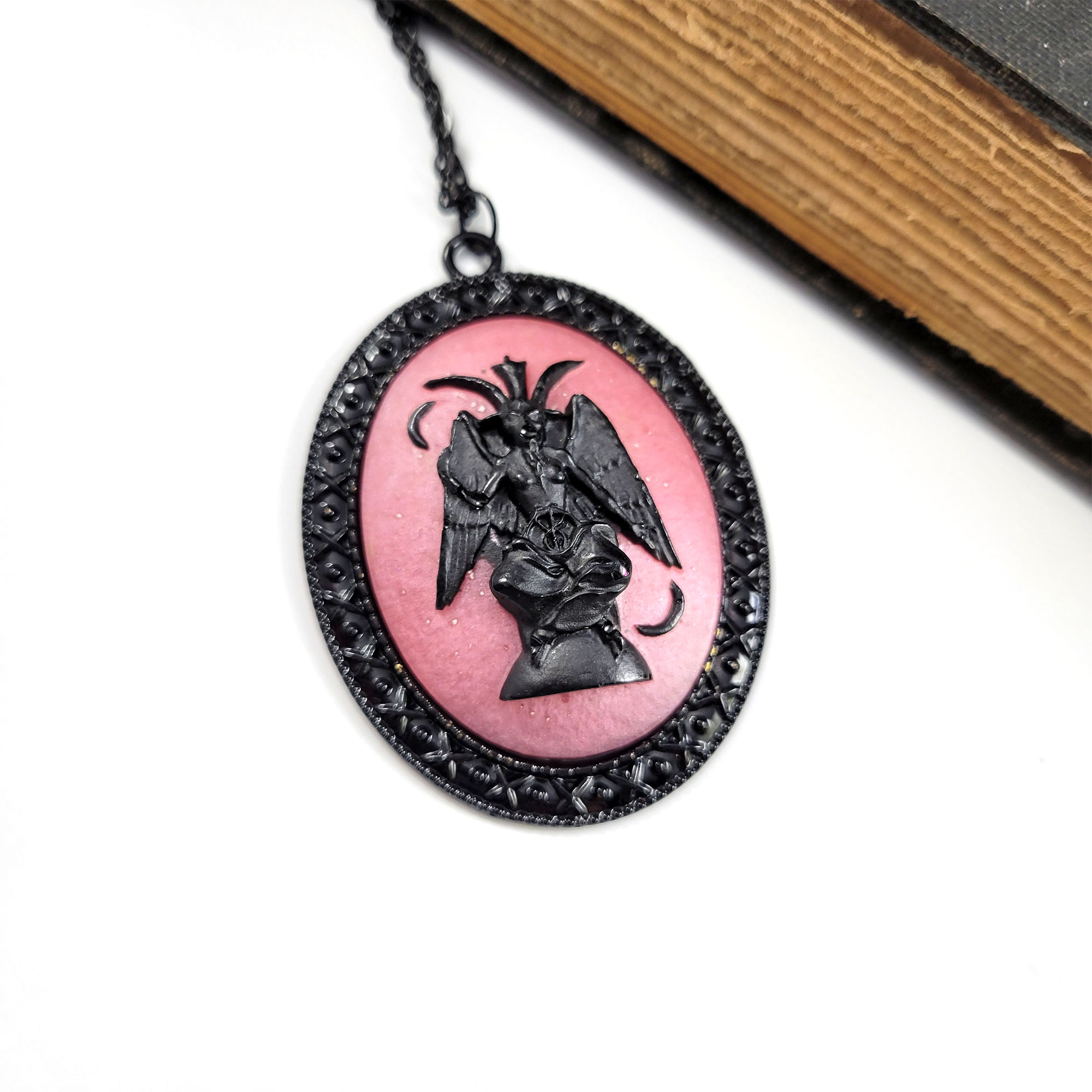 Baphomet Cameo Necklace by Wilde Designs