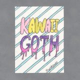 Kawaii Goth Art Card by Wilde Designs