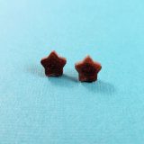 Tiny Star Stud Earrings by Wilde Designs