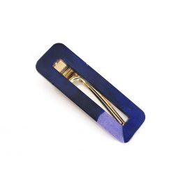 Blue & Purple Bar Hair Clip by Wilde Designs