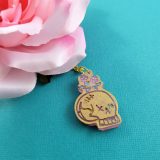 Life From Death Pink Skull Necklace by Wilde Designs