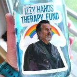 Izzy Hands Therapy Fund Sticker by Wilde Designs