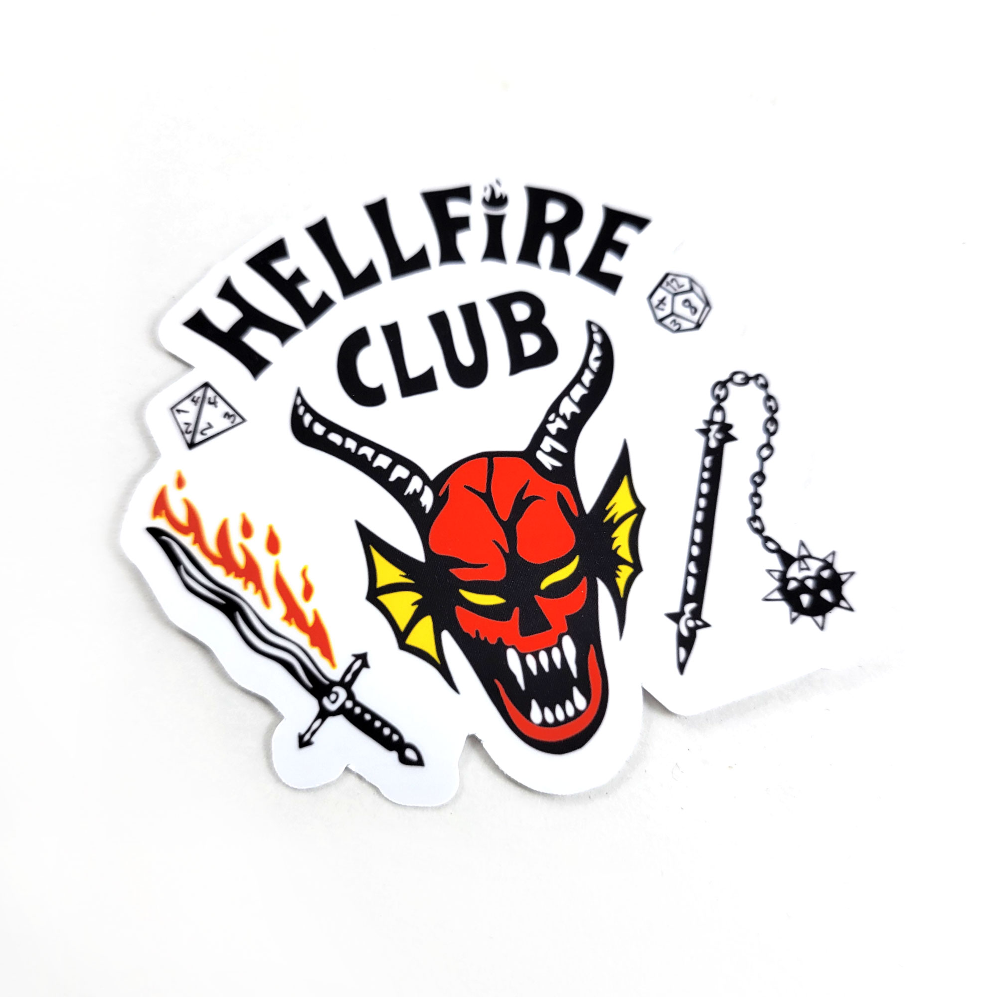 D&D Club Stickers by Wilde Designs