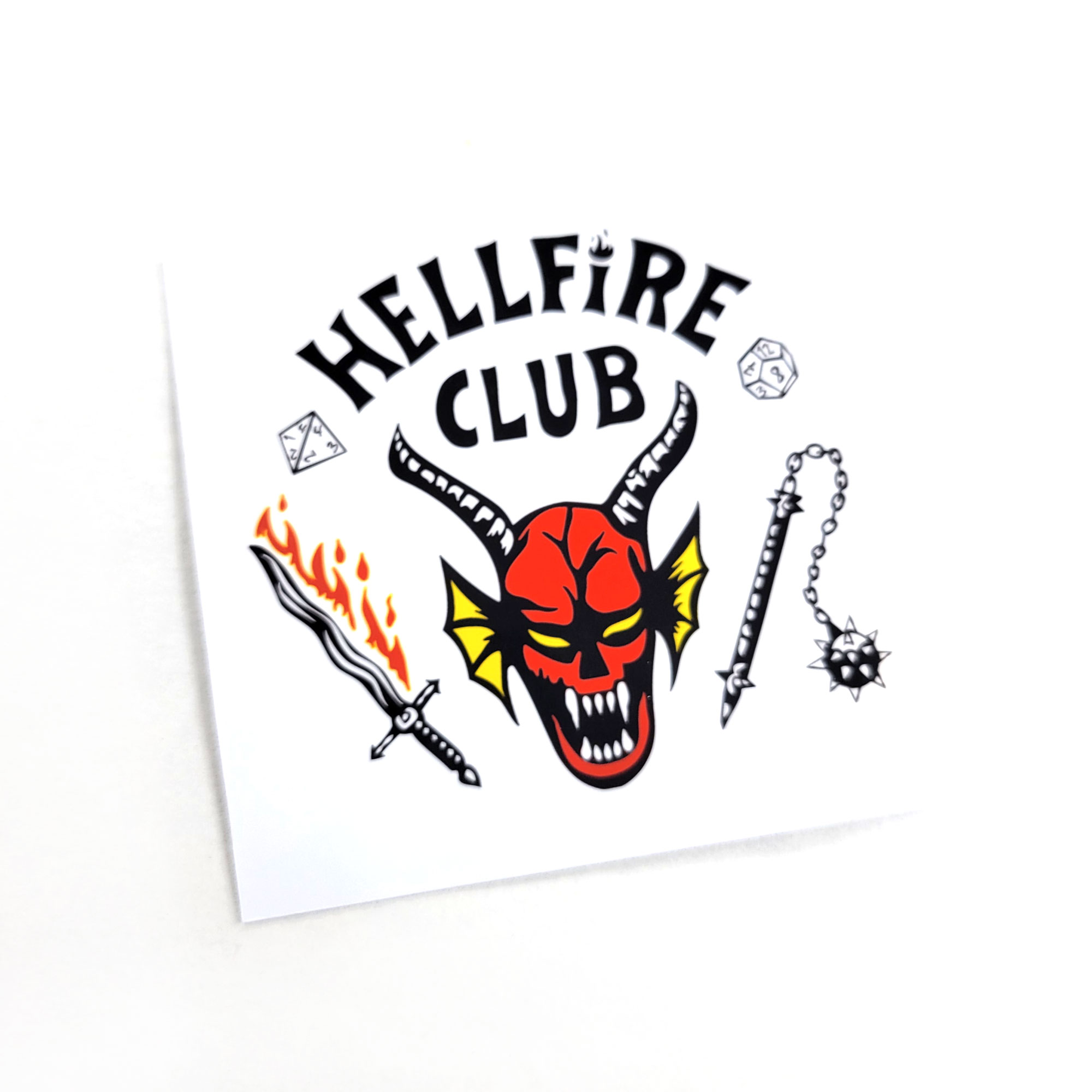 D&D Club Stickers by Wilde Designs