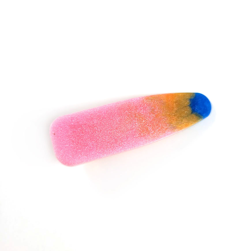 Desert Sunrise Solid Bar Hair Clip by Wilde Designs