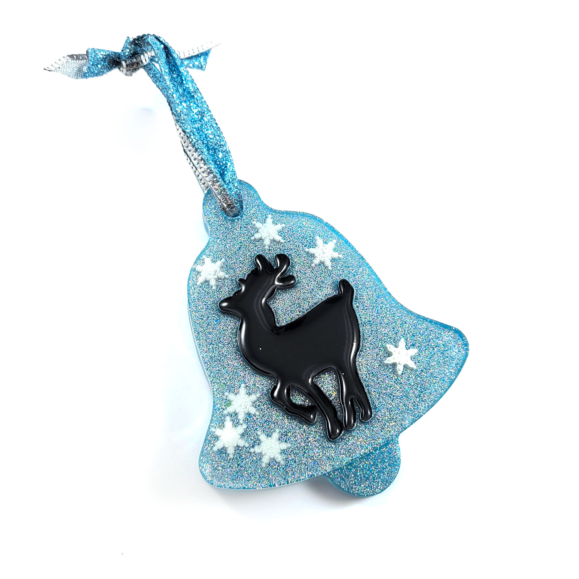 Bell Deer Ornament by Wilde Designs