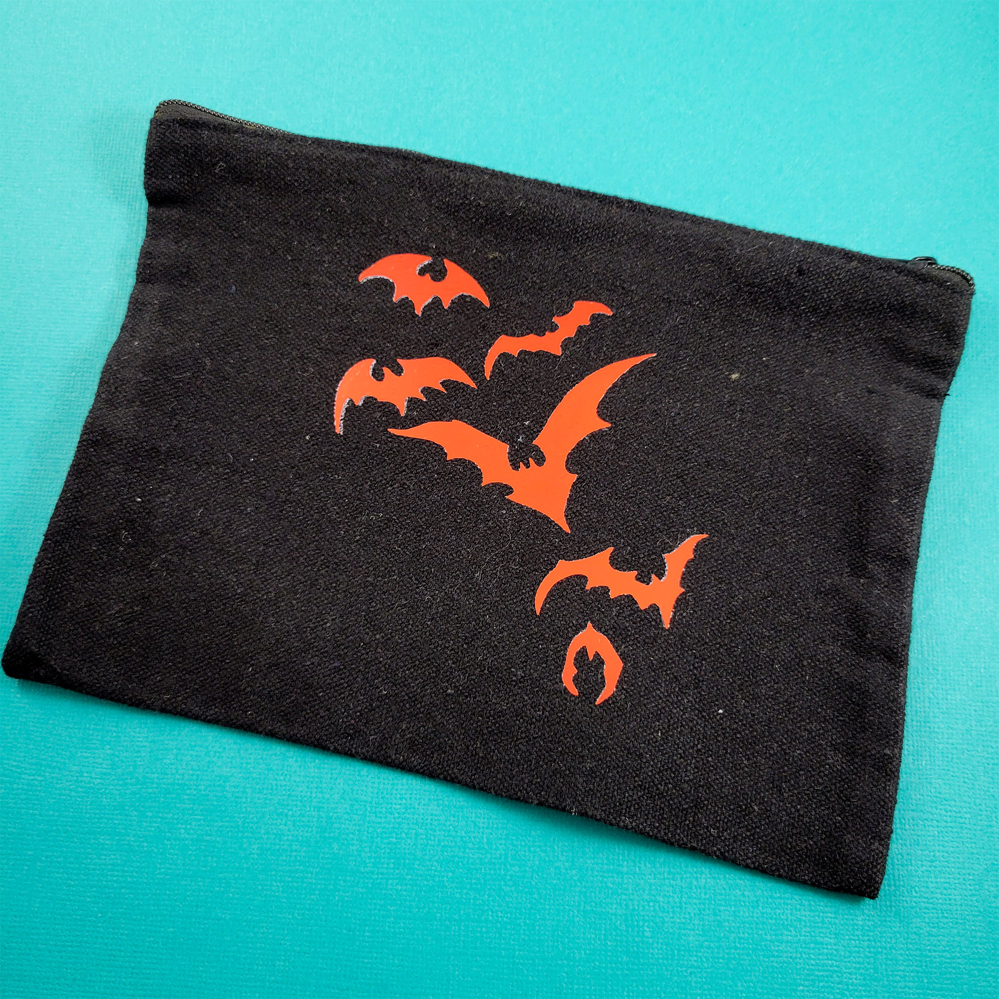 D&D Club Accessory Bag with Bats by Wilde Designs