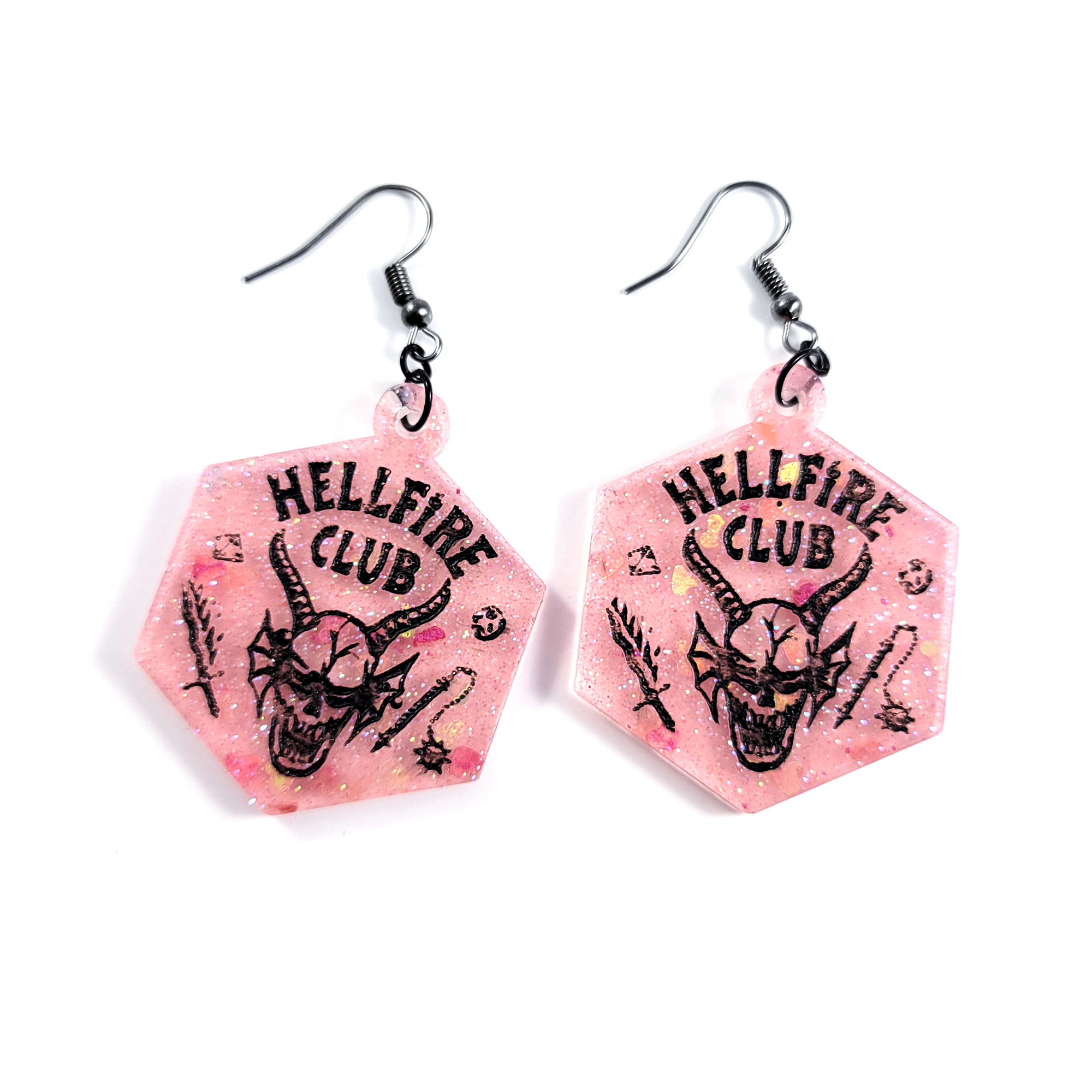 D&D Club Earrings by Wilde Designs
