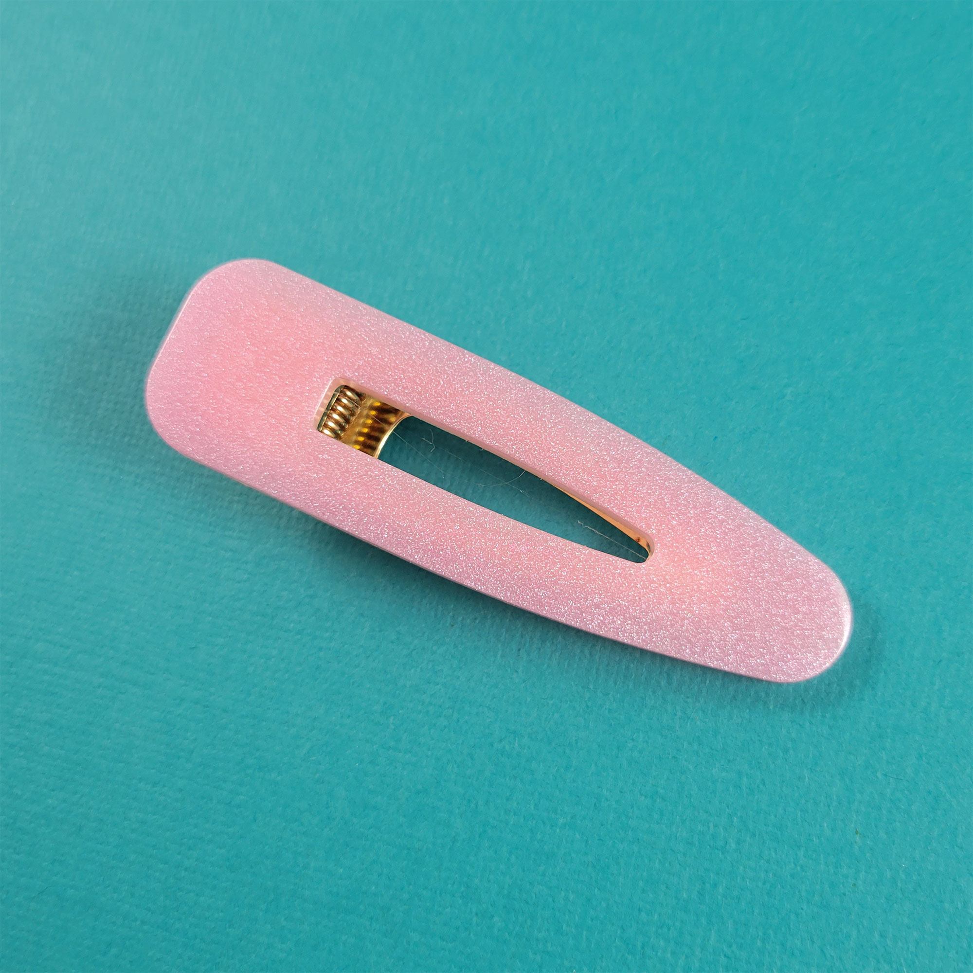 Soft Pink Bar Hair Clip by Wilde Designs