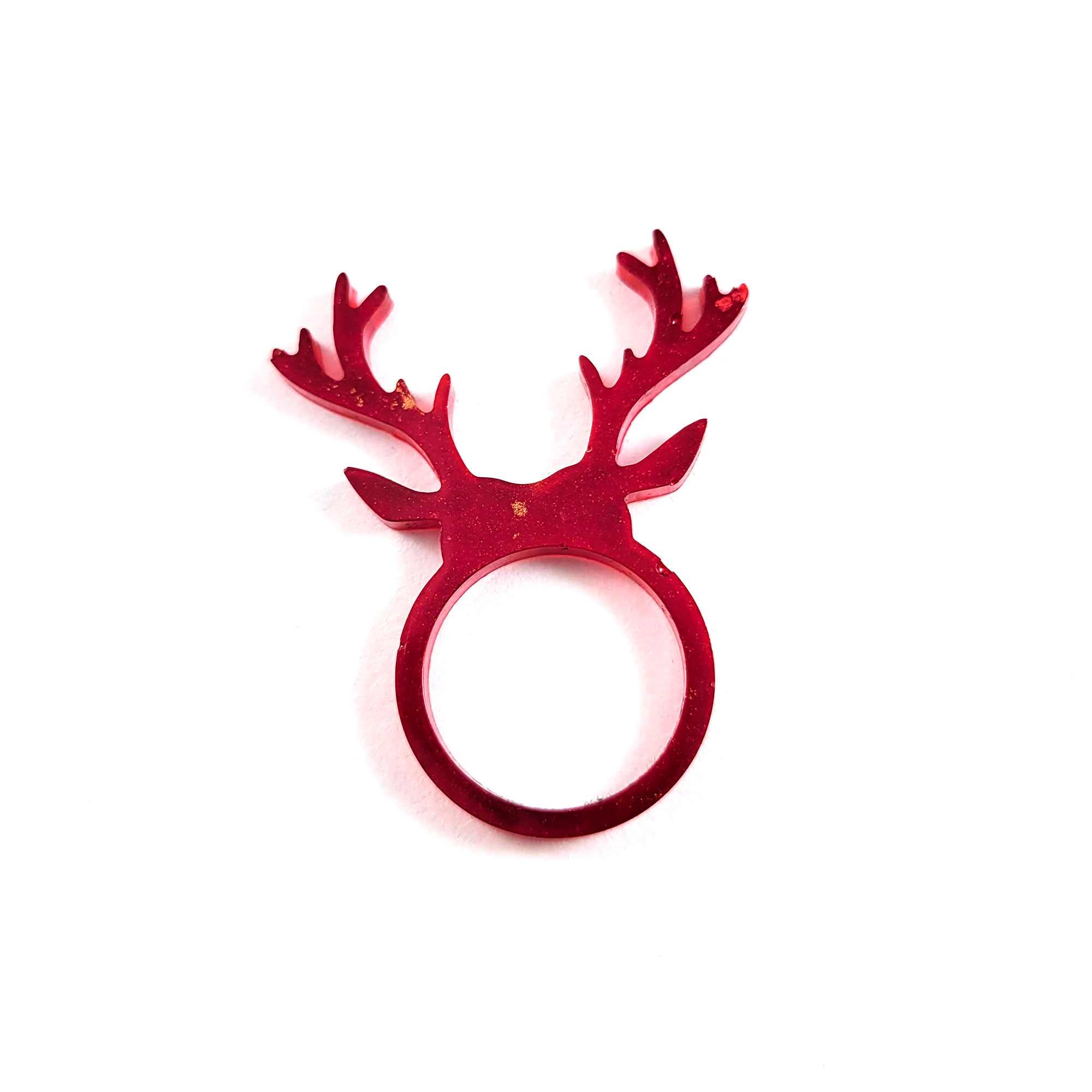 Dramatic Deer Antler Ring by Wilde Designs