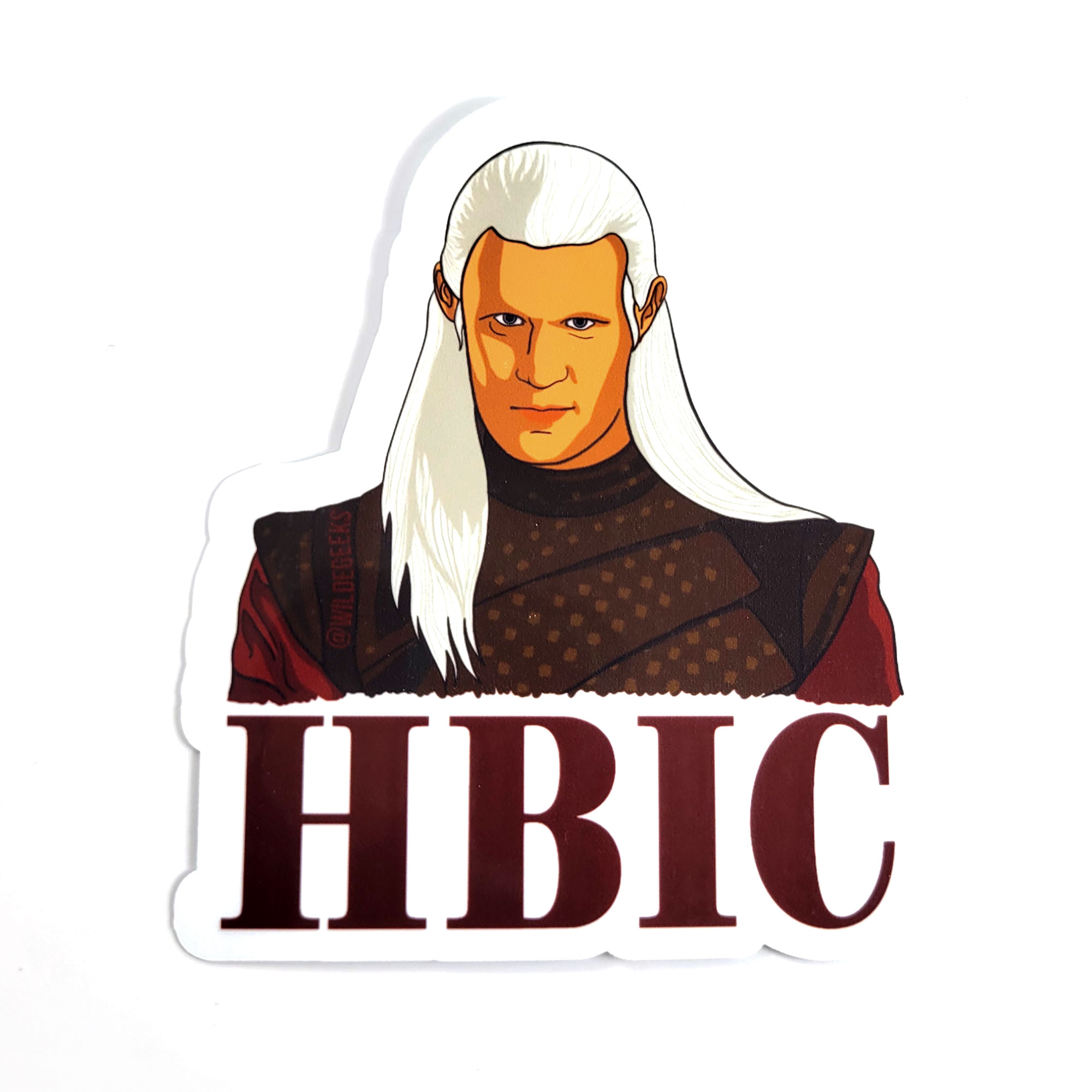 Real HBIC Sticker by Wilde Designs