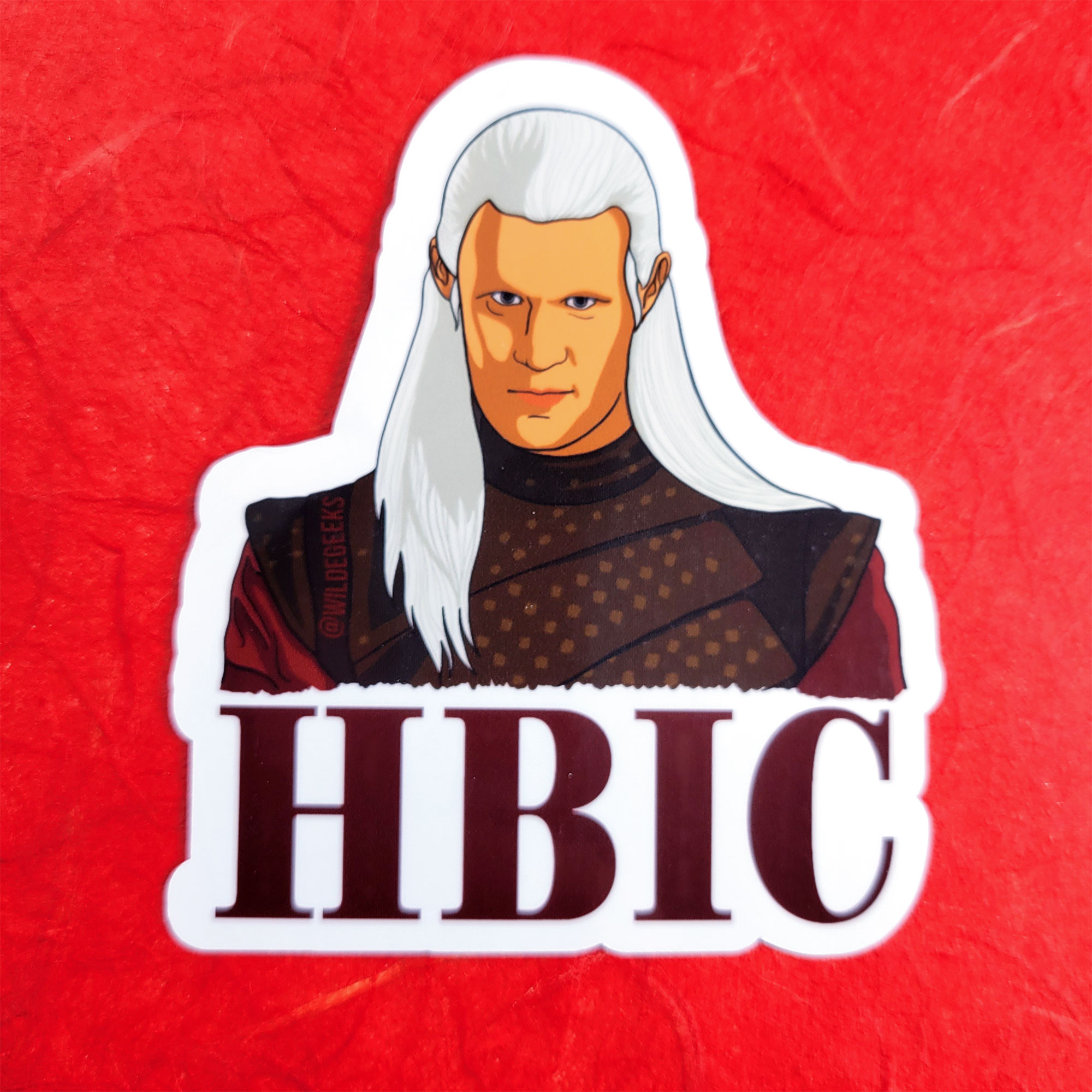 Real HBIC Sticker by Wilde Designs