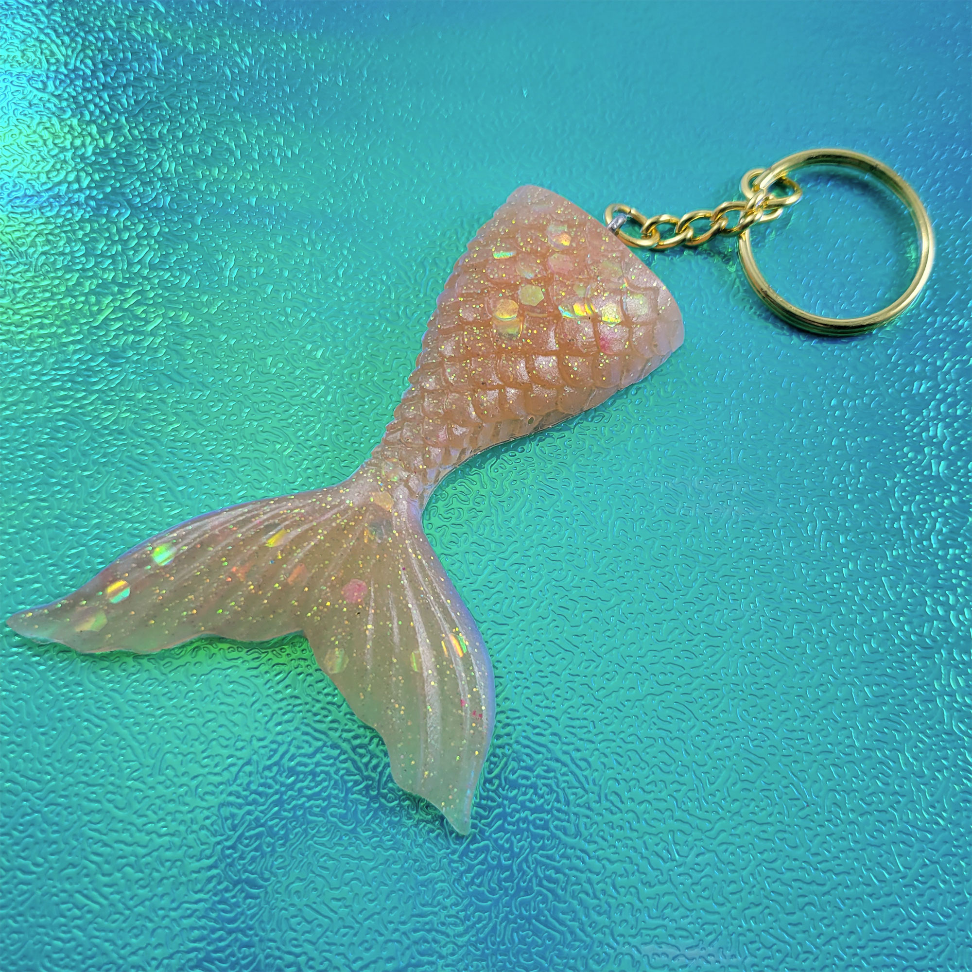 Mermaid Tail Keychain by Wilde Designs