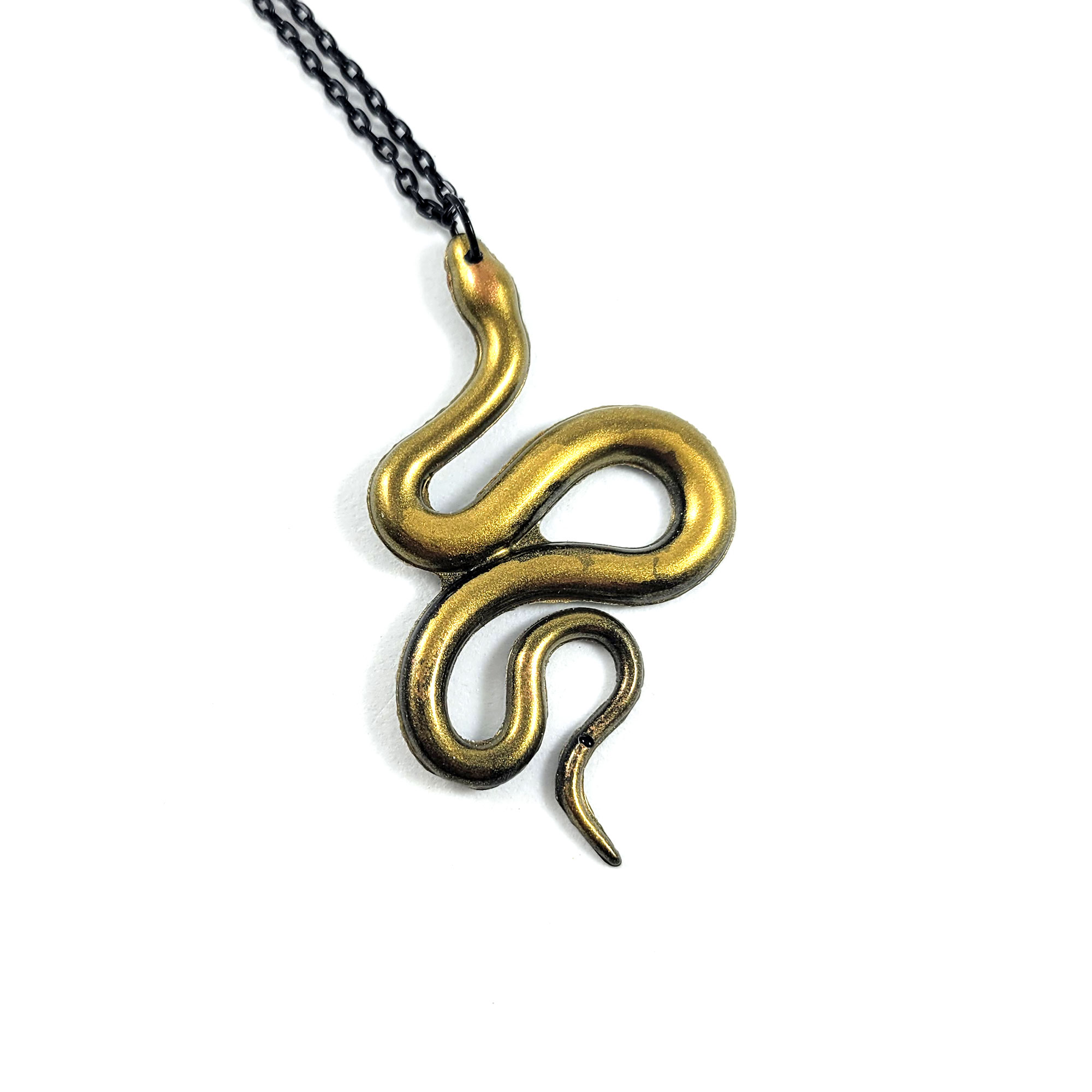 Slithering Snake Necklace by Wilde Designs