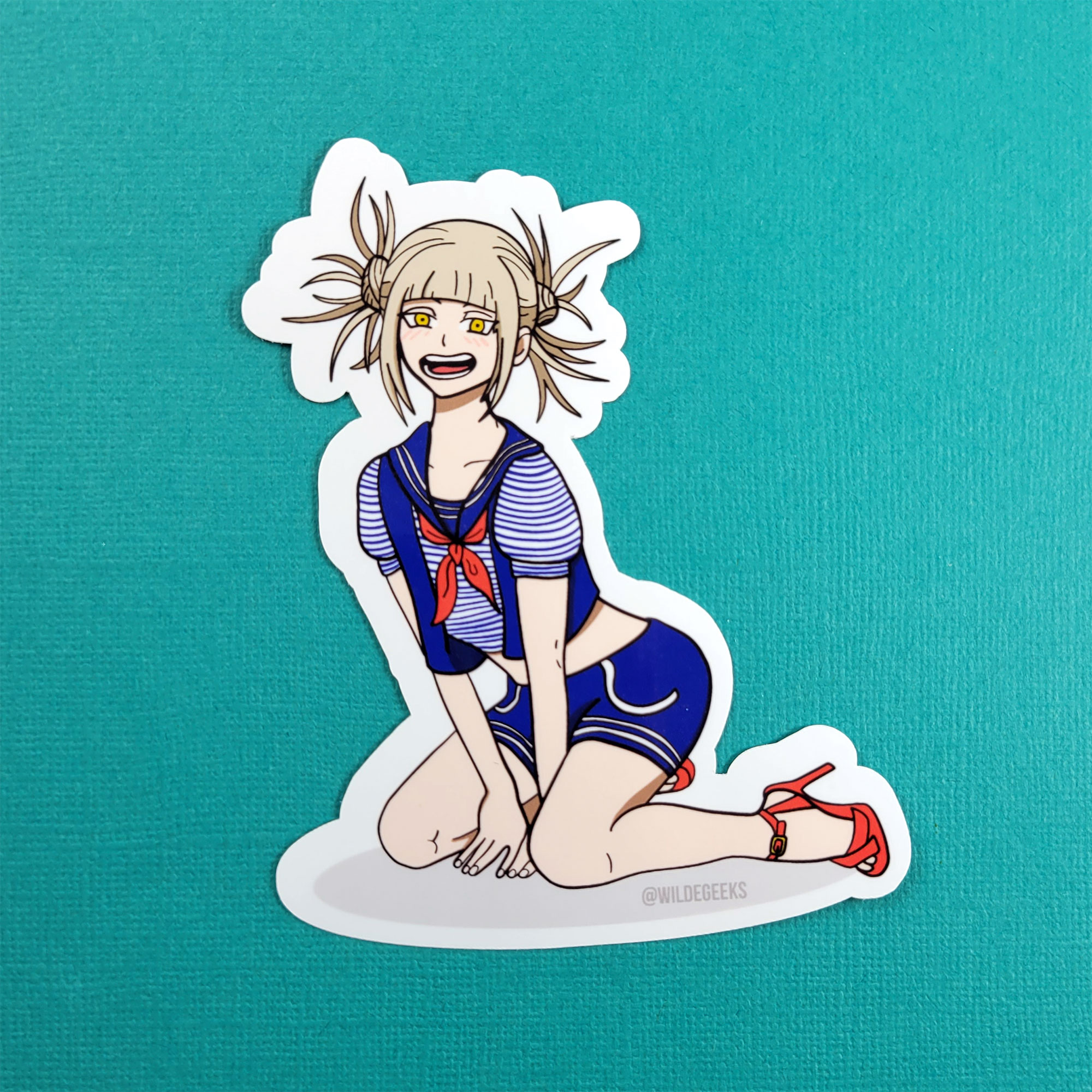 Ahoy Toga Pinup Sticker by Wilde Designs