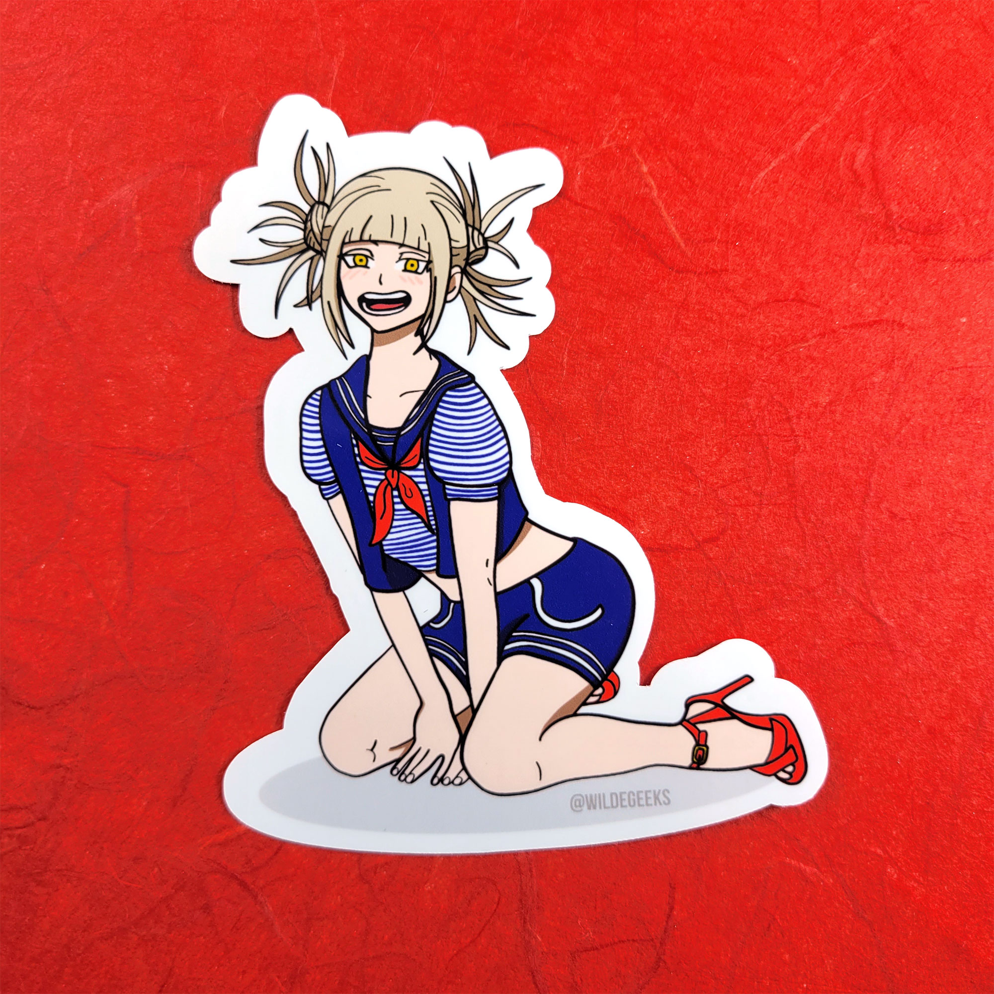 Ahoy Toga Pinup Sticker by Wilde Designs