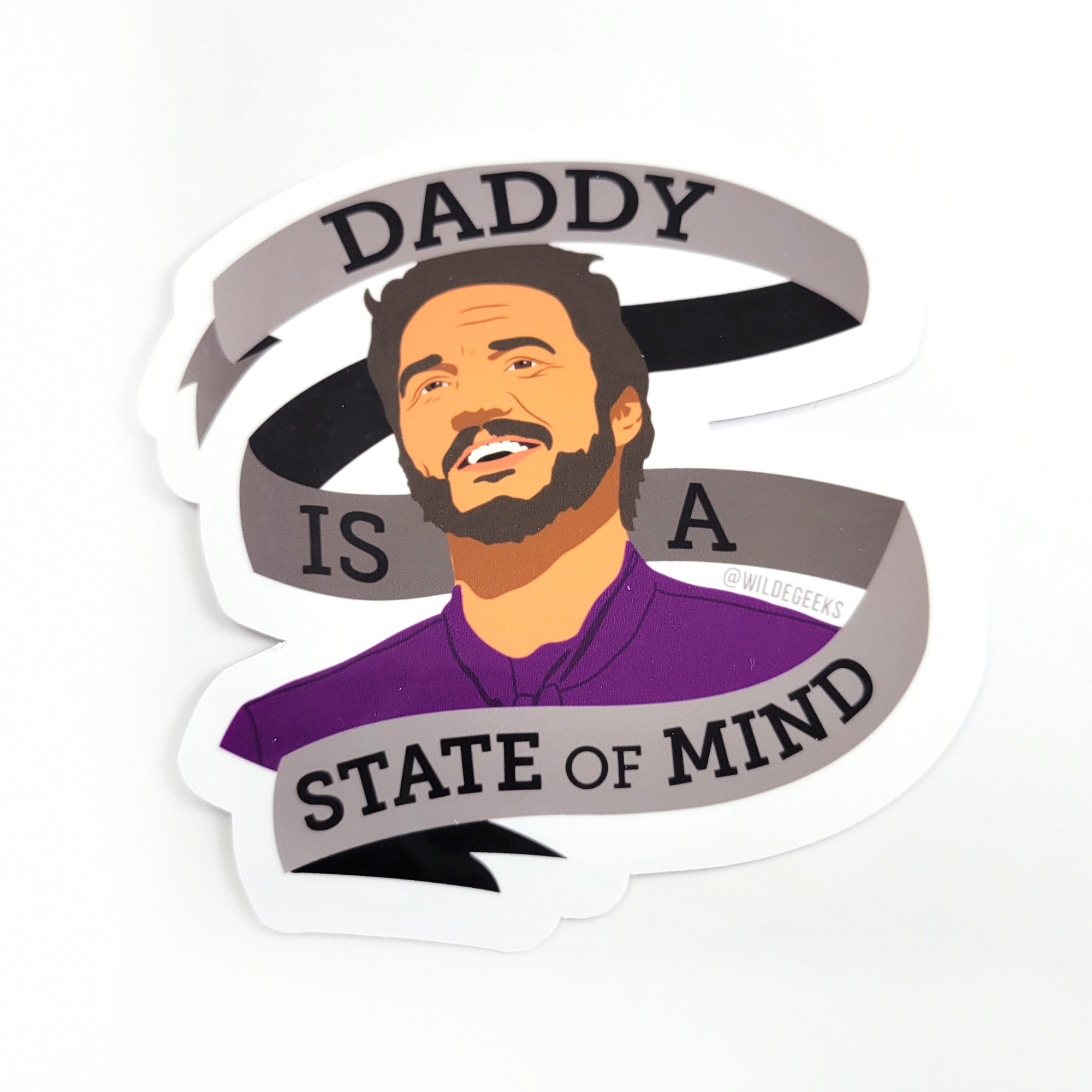 Daddy is a State of Mind Sticker by Wilde Designs