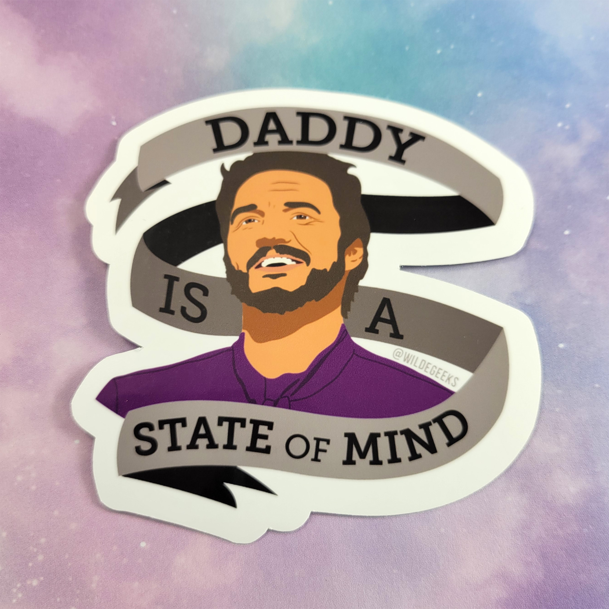Daddy is a State of Mind Sticker by Wilde Designs