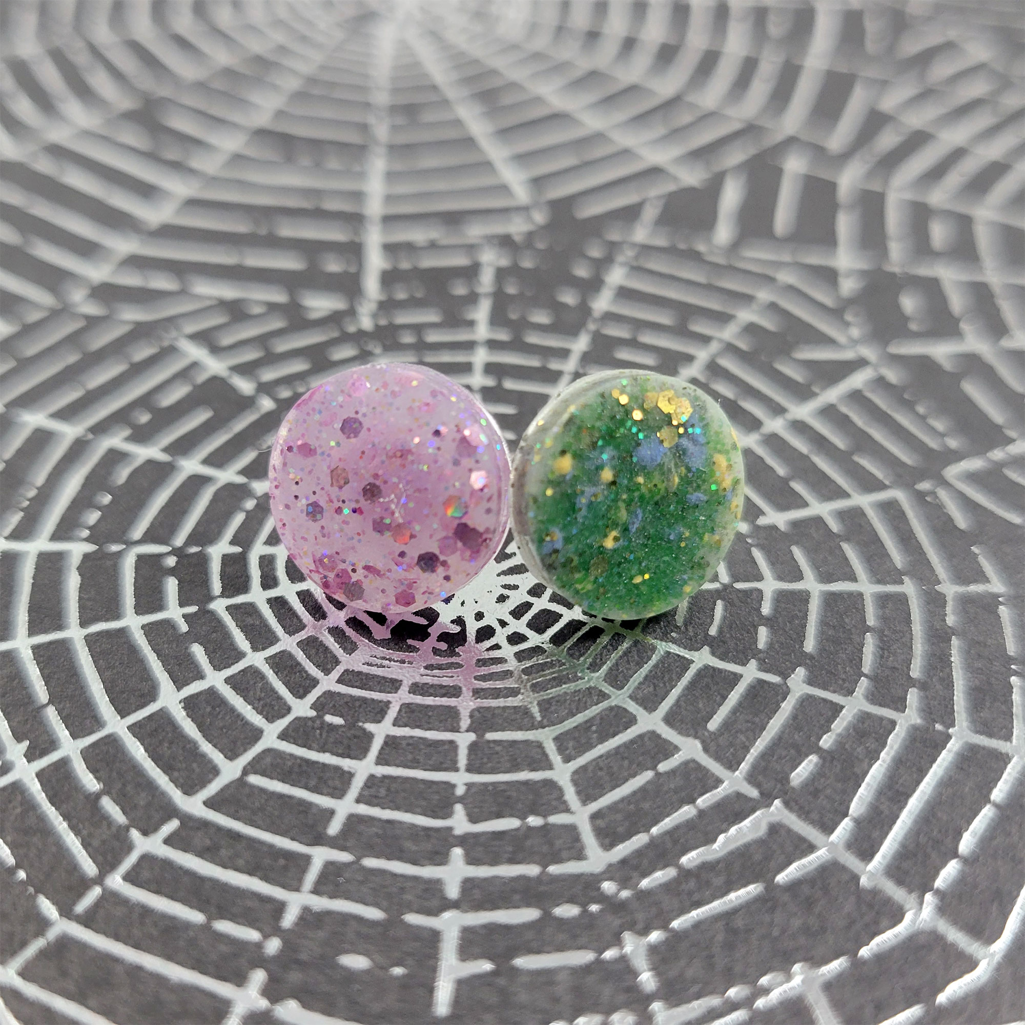 Simple Circle Earrings by Wilde Designs
