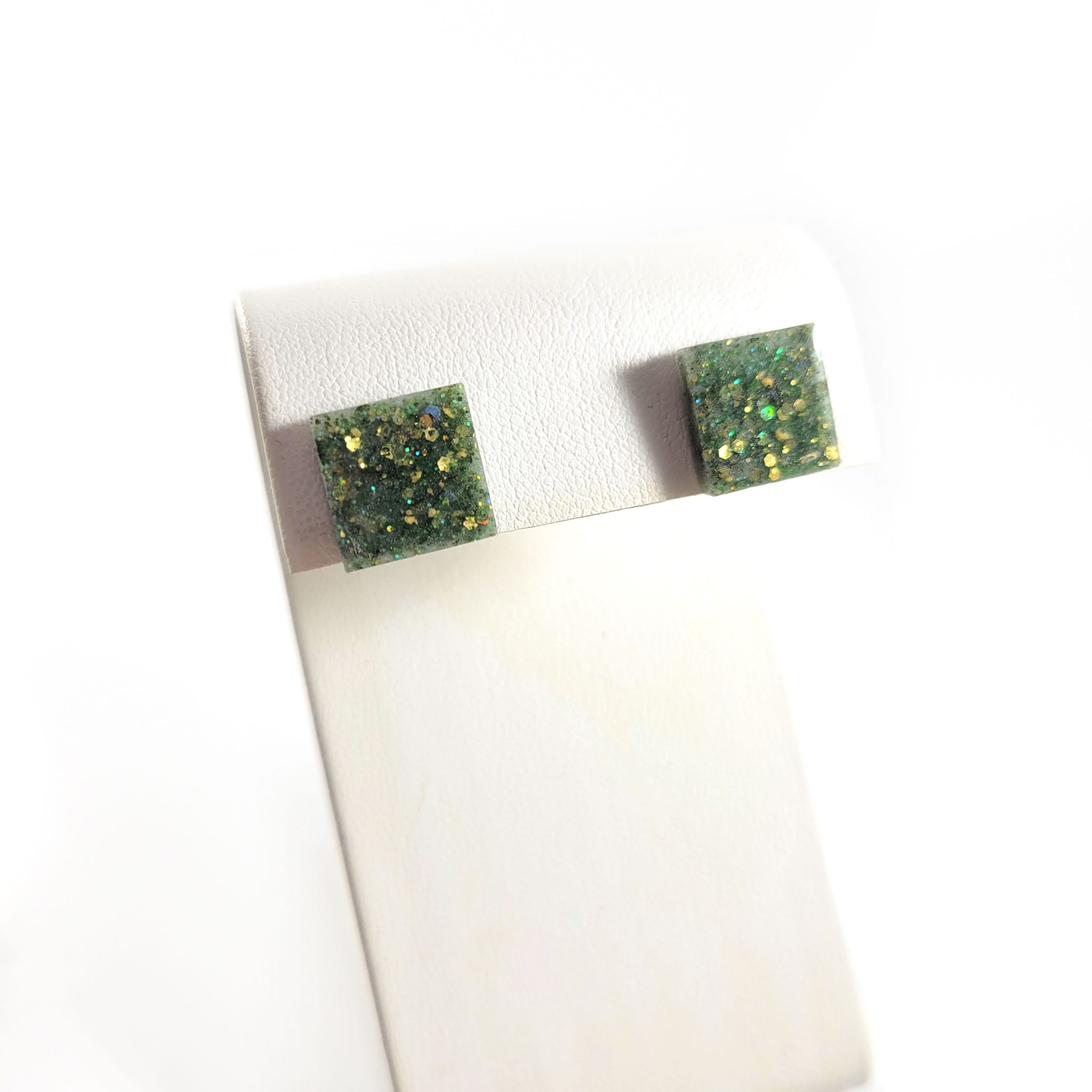 Simple Square Earrings by Wilde Designs