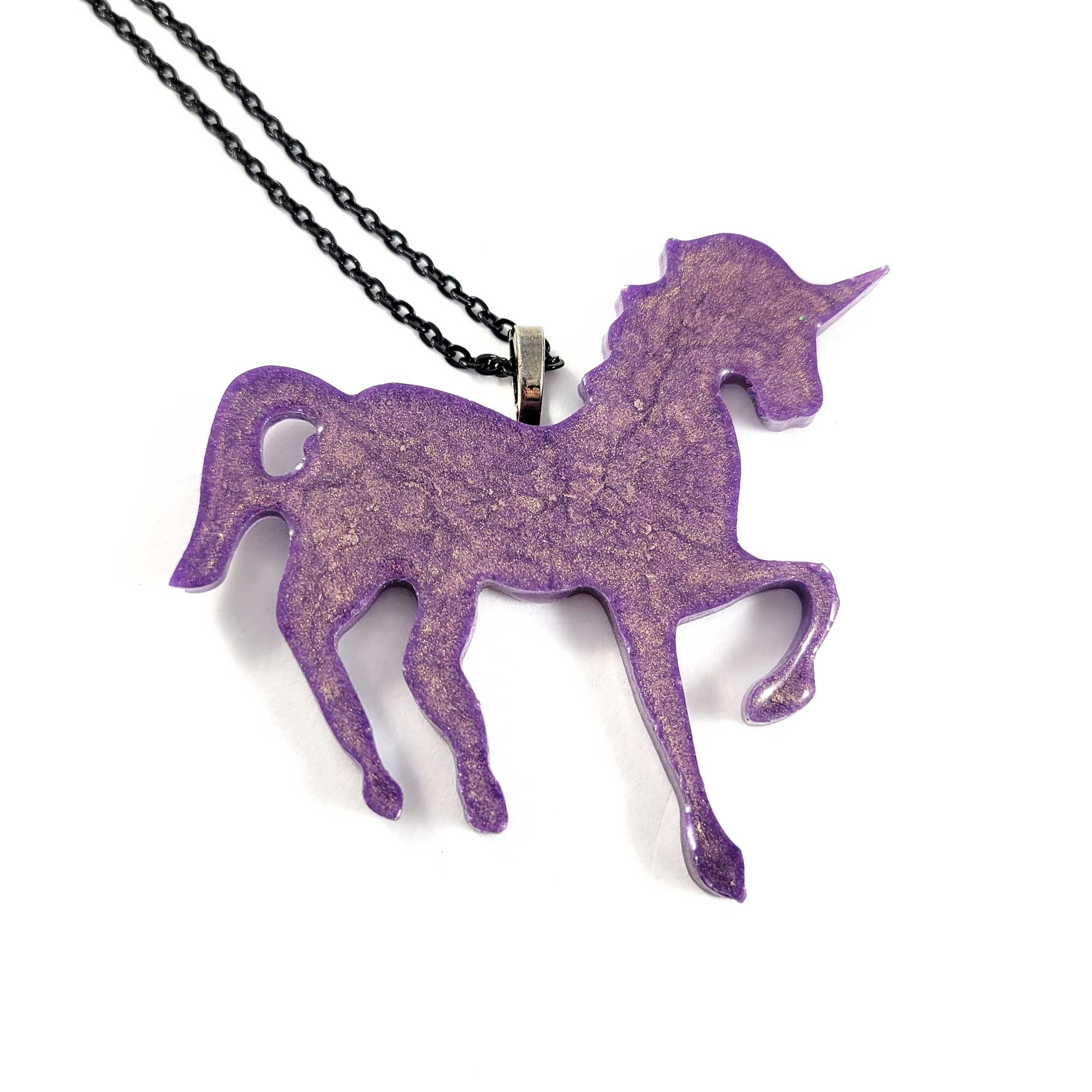 Prancing Unicorn Necklace by Wilde Designs