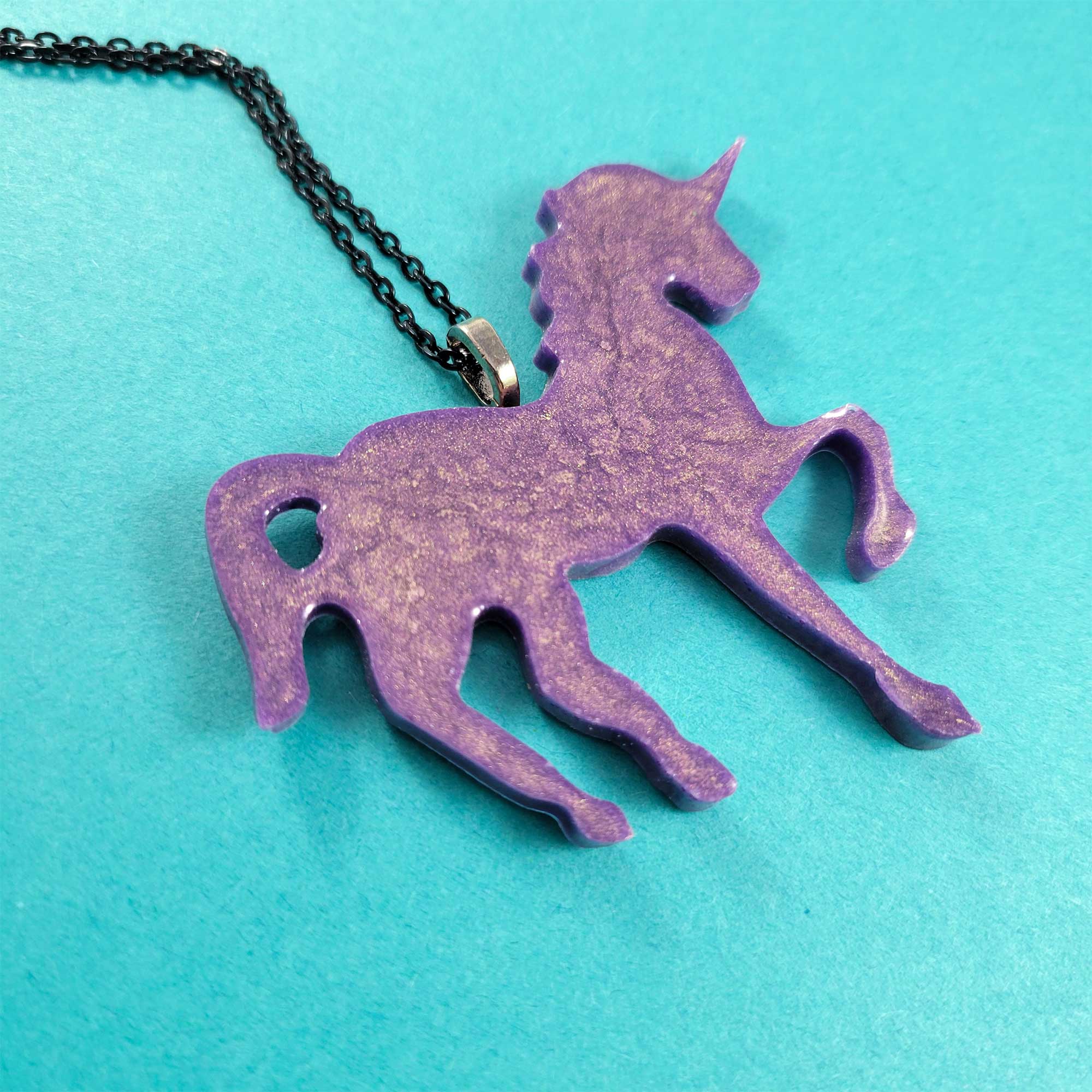 Prancing Unicorn Necklace by Wilde Designs