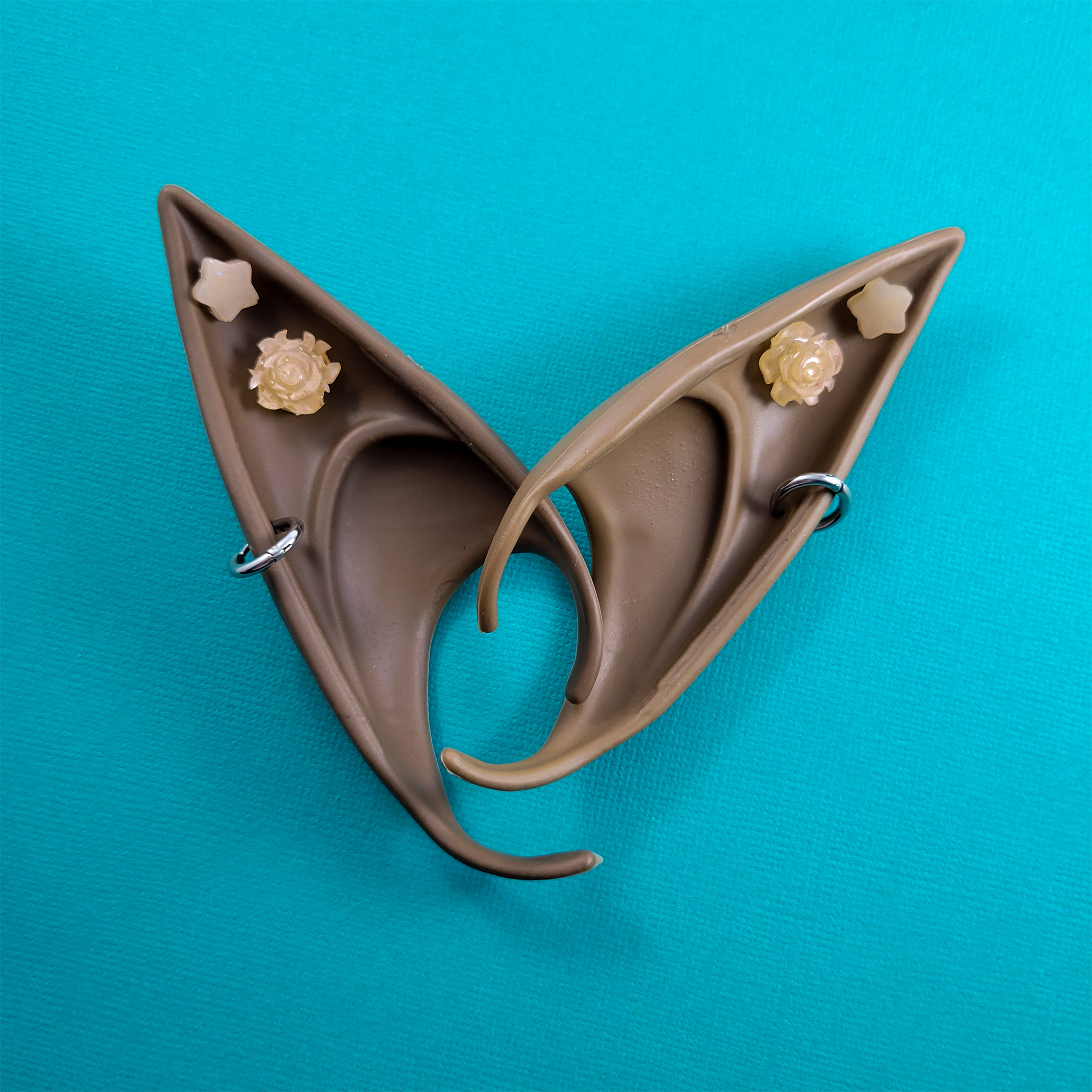 Brown Elf Ears by Wilde Designs