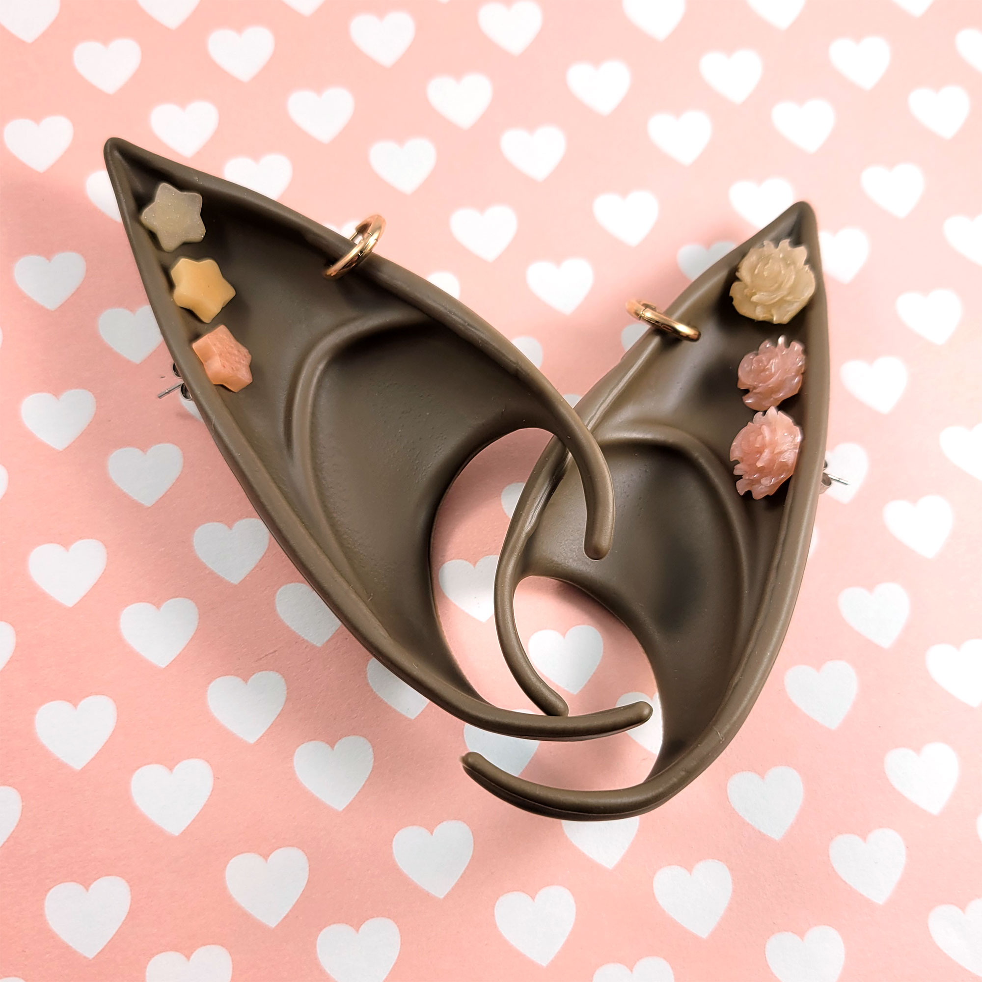 Brown Elf Ears by Wilde Designs