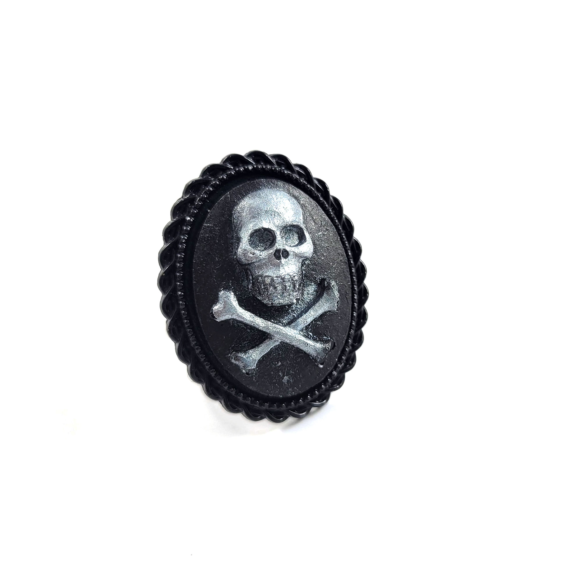 Hard Rock Skull Cameo Ring by Wilde Designs