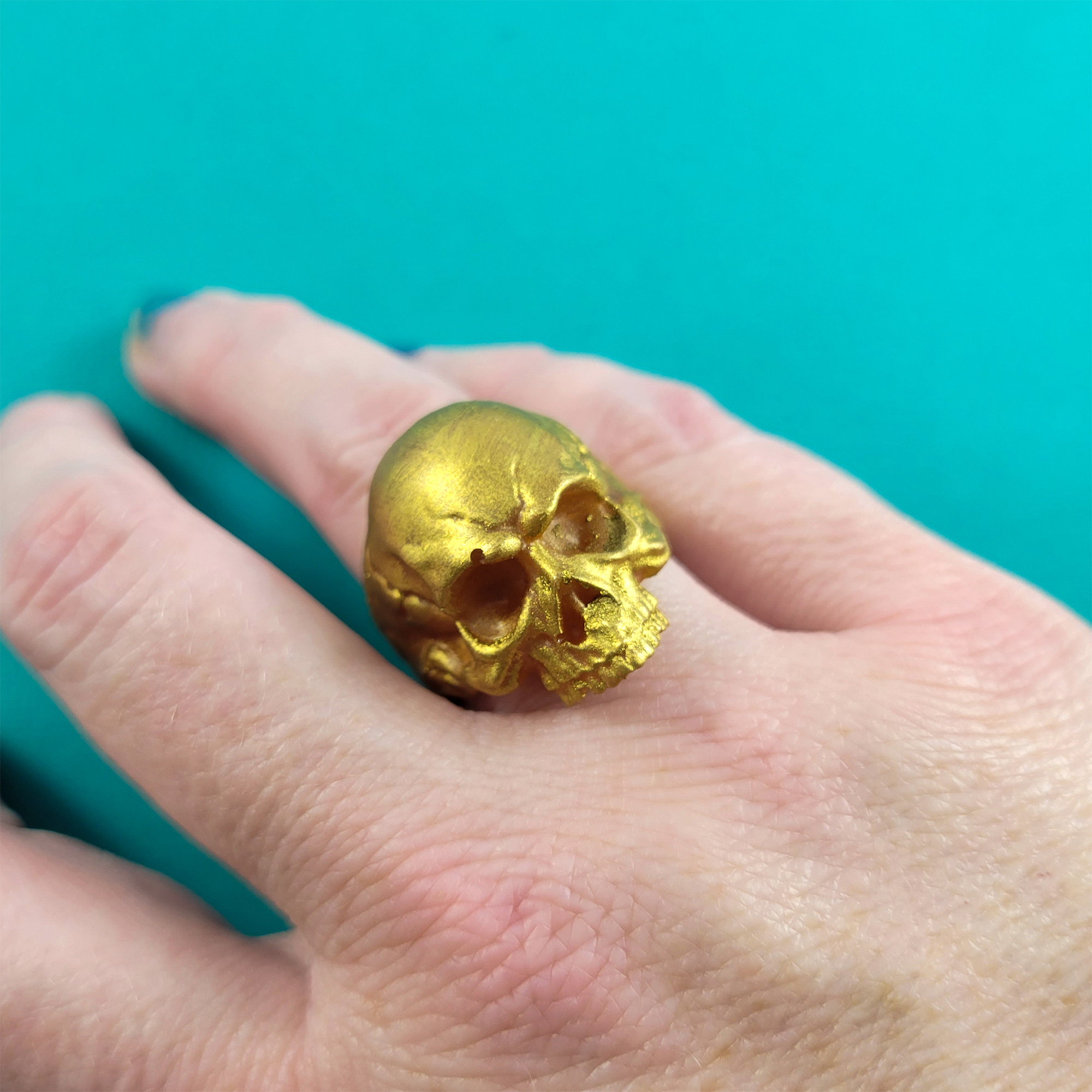 Chunky Skull Rings by Wilde Designs