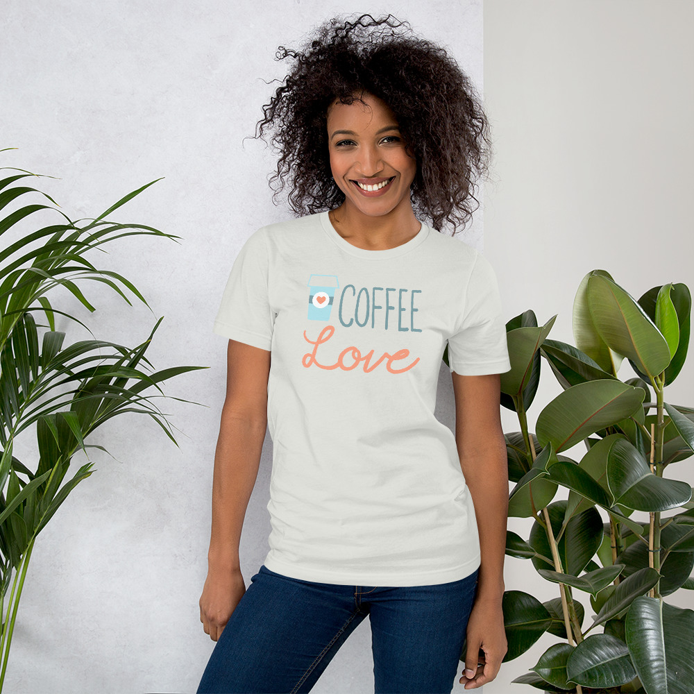 Coffee Love T-Shirt by Wilde Designs