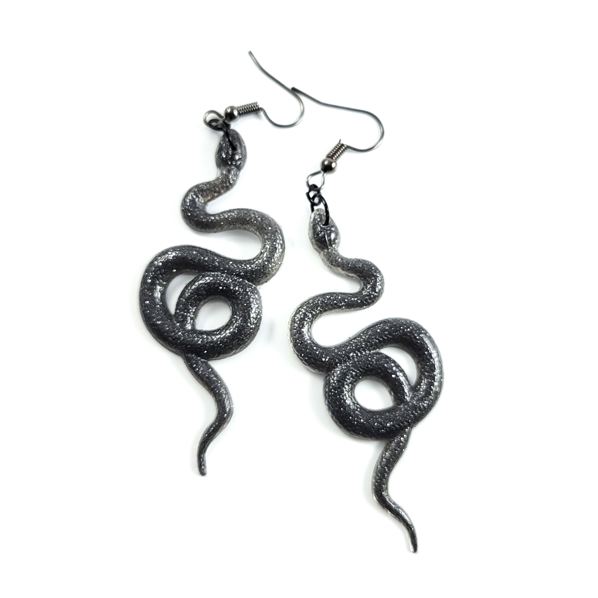 Slithery Snake Earrings by Wilde Designs