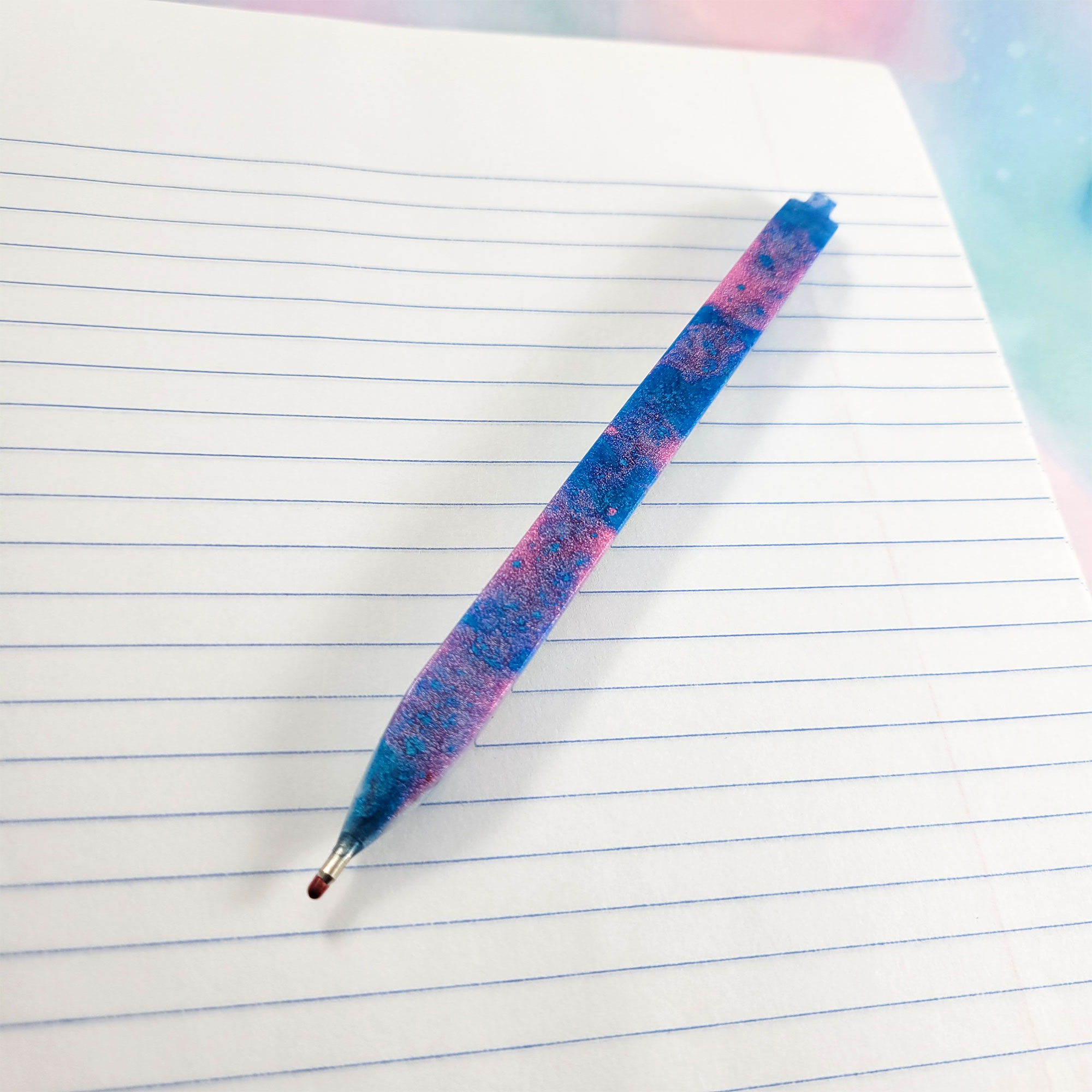 Trans Pride Handmade Ball Point Pen by Wilde Designs