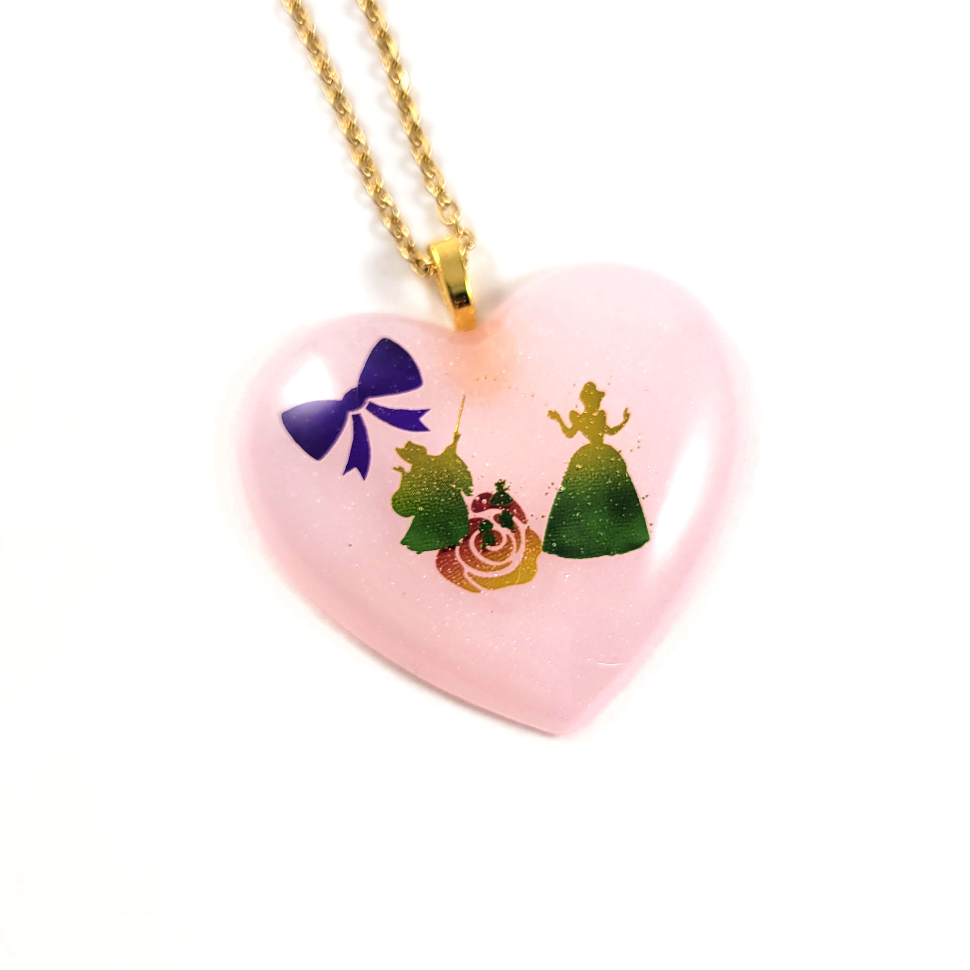 Fairy Tale Heart Necklace by Wilde Designs