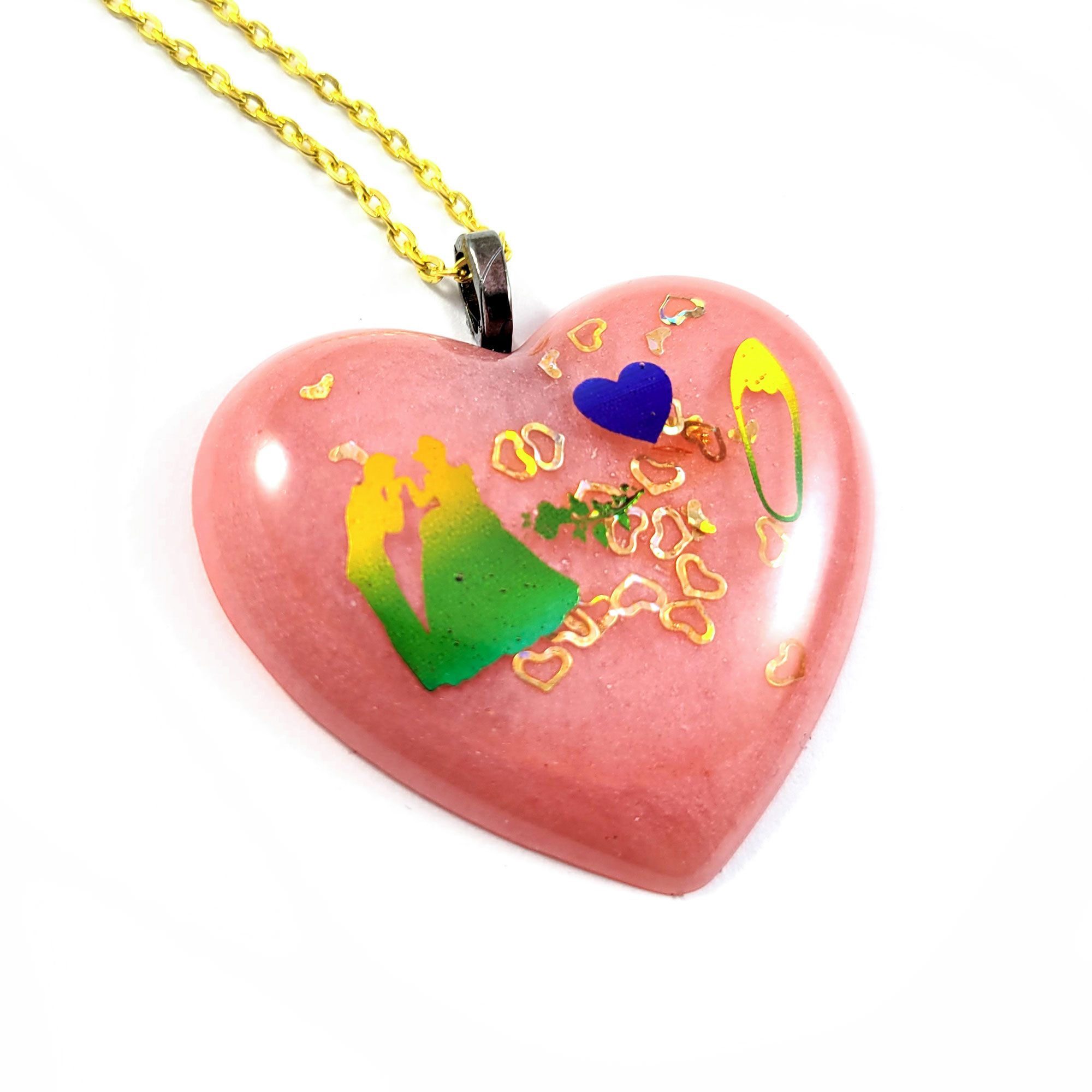 Fairy Tale Heart Necklace by Wilde Designs