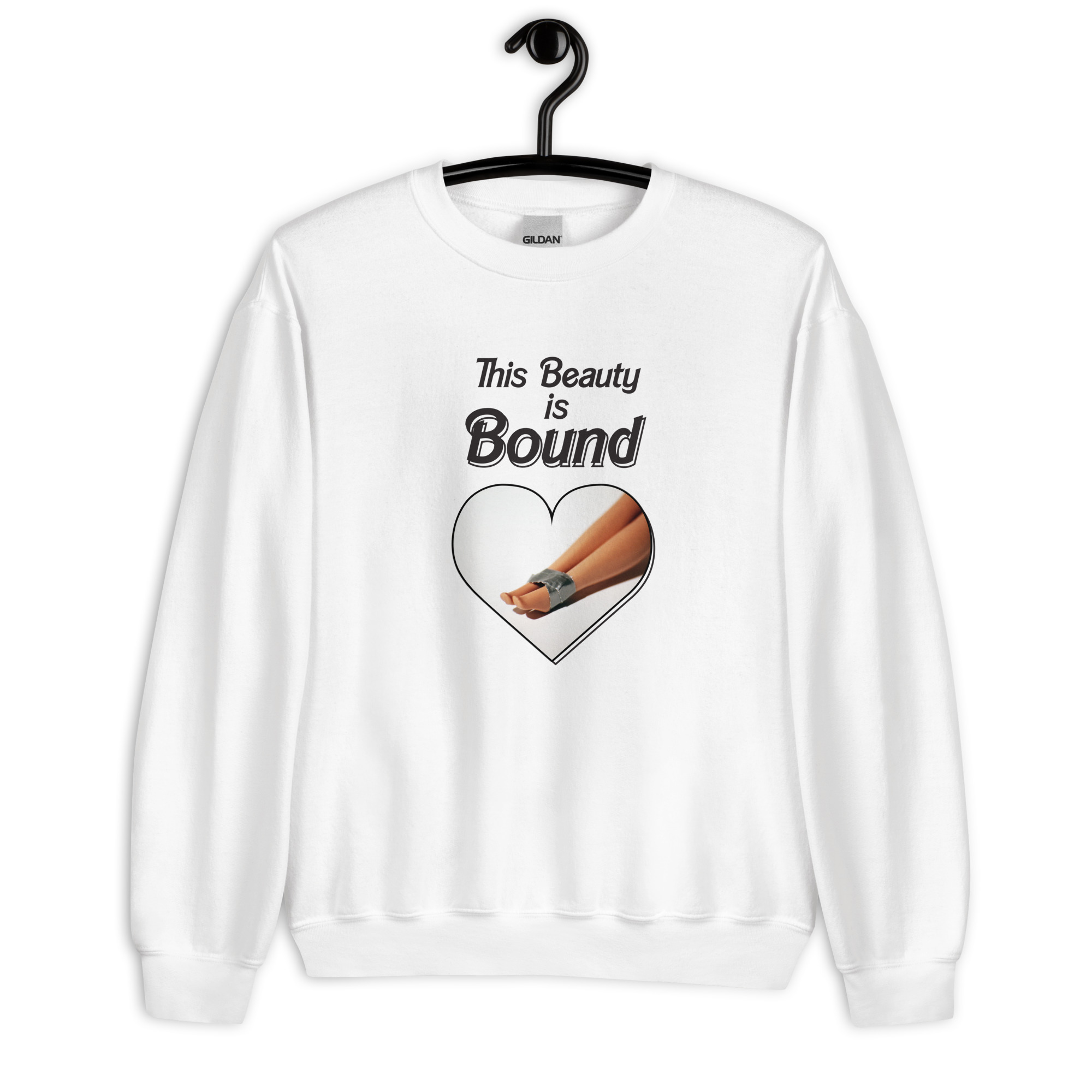 This Beauty is Bound sweatshirt by Wilde Designs