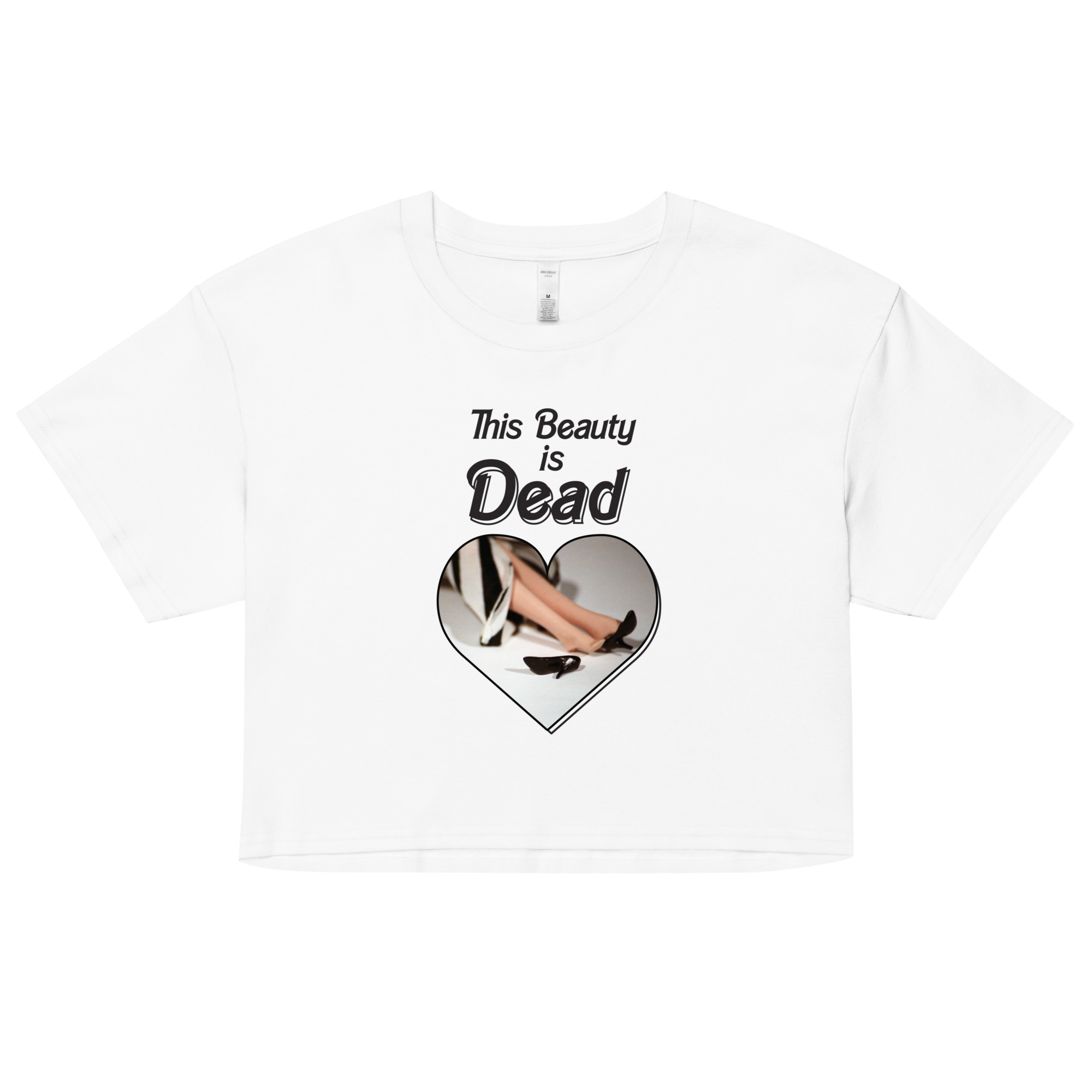 This Beauty is Dead crop top by Wilde Designs
