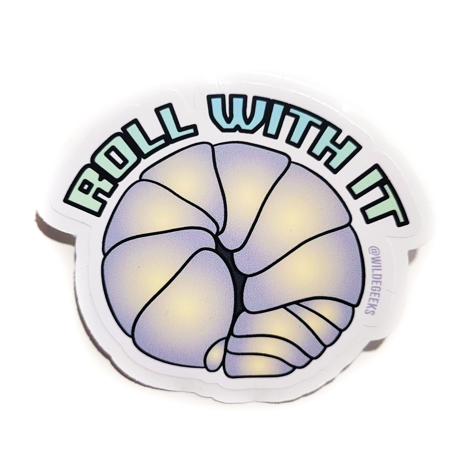 Roll with It Sticker in Pastel by Wilde Designs