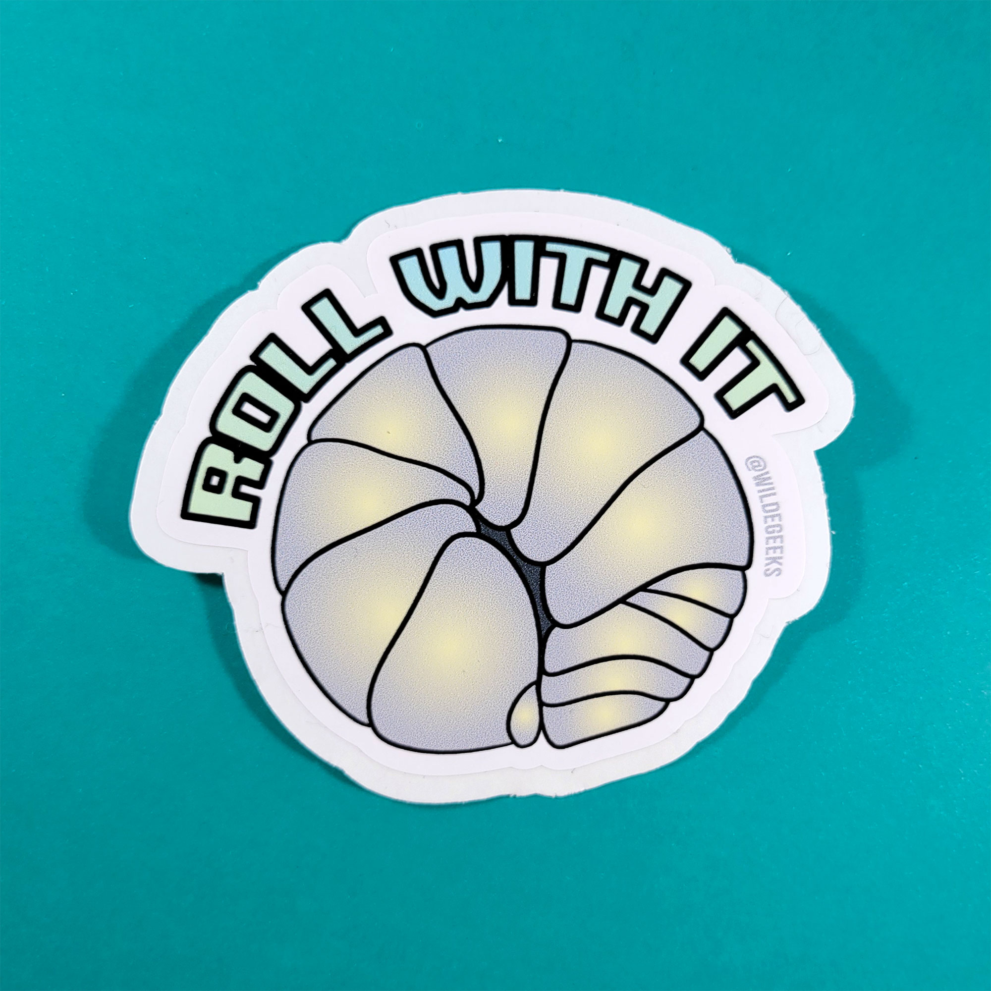 Roll with It Sticker in Pastel by Wilde Designs