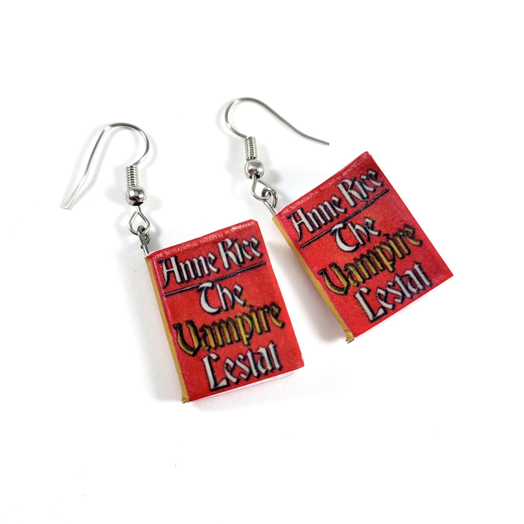 TVL Literature Lover Book Earrings by Wilde Designs