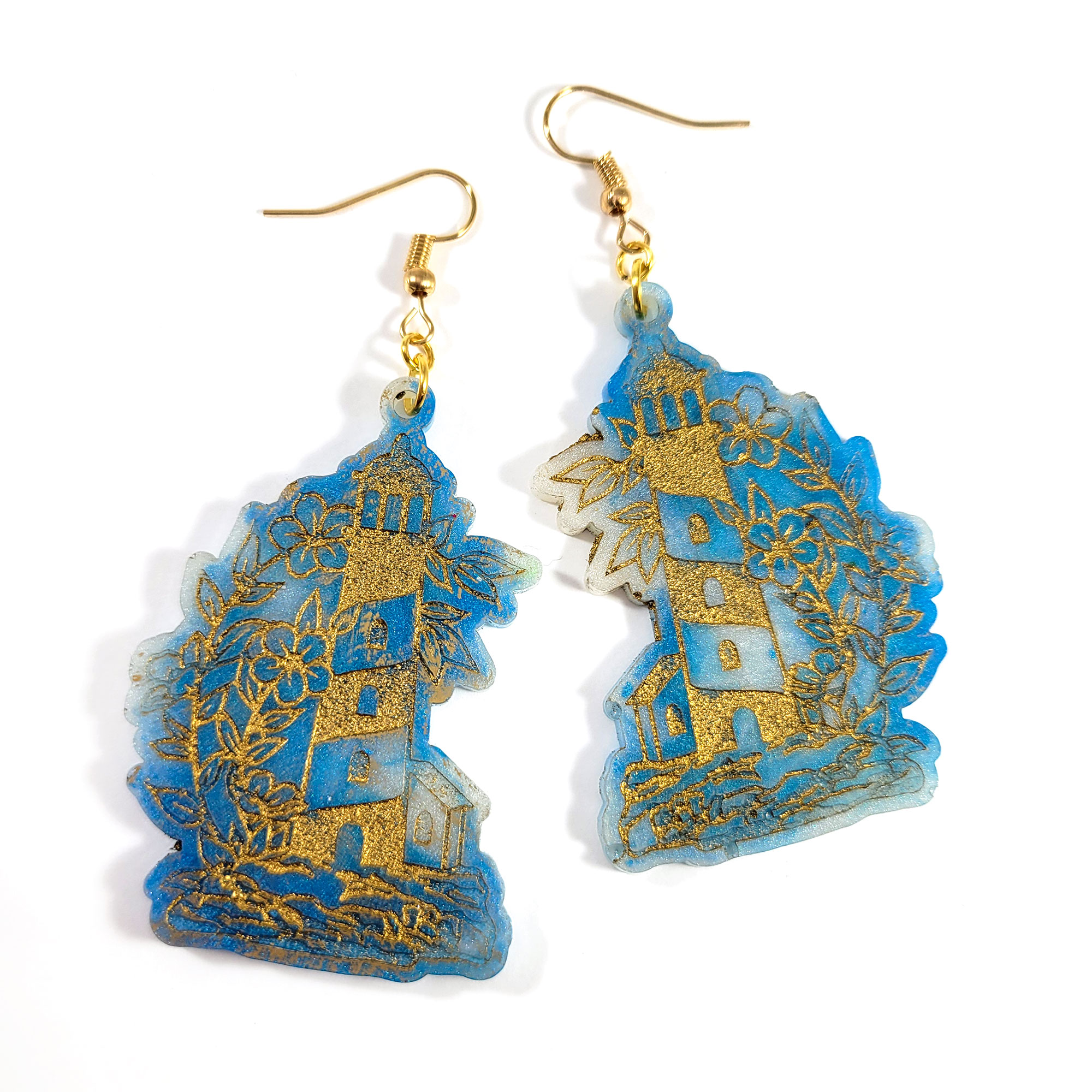 The Lighthouse Earrings by Wilde Designs